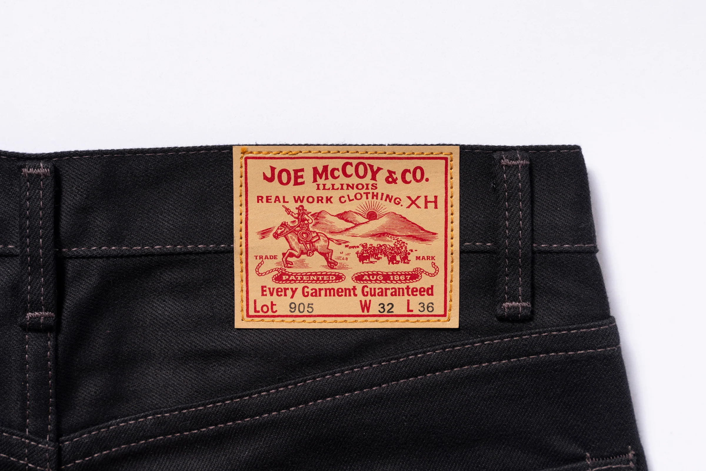 JOE McCOY Lot.905 / BLACK DENIM - Image 4