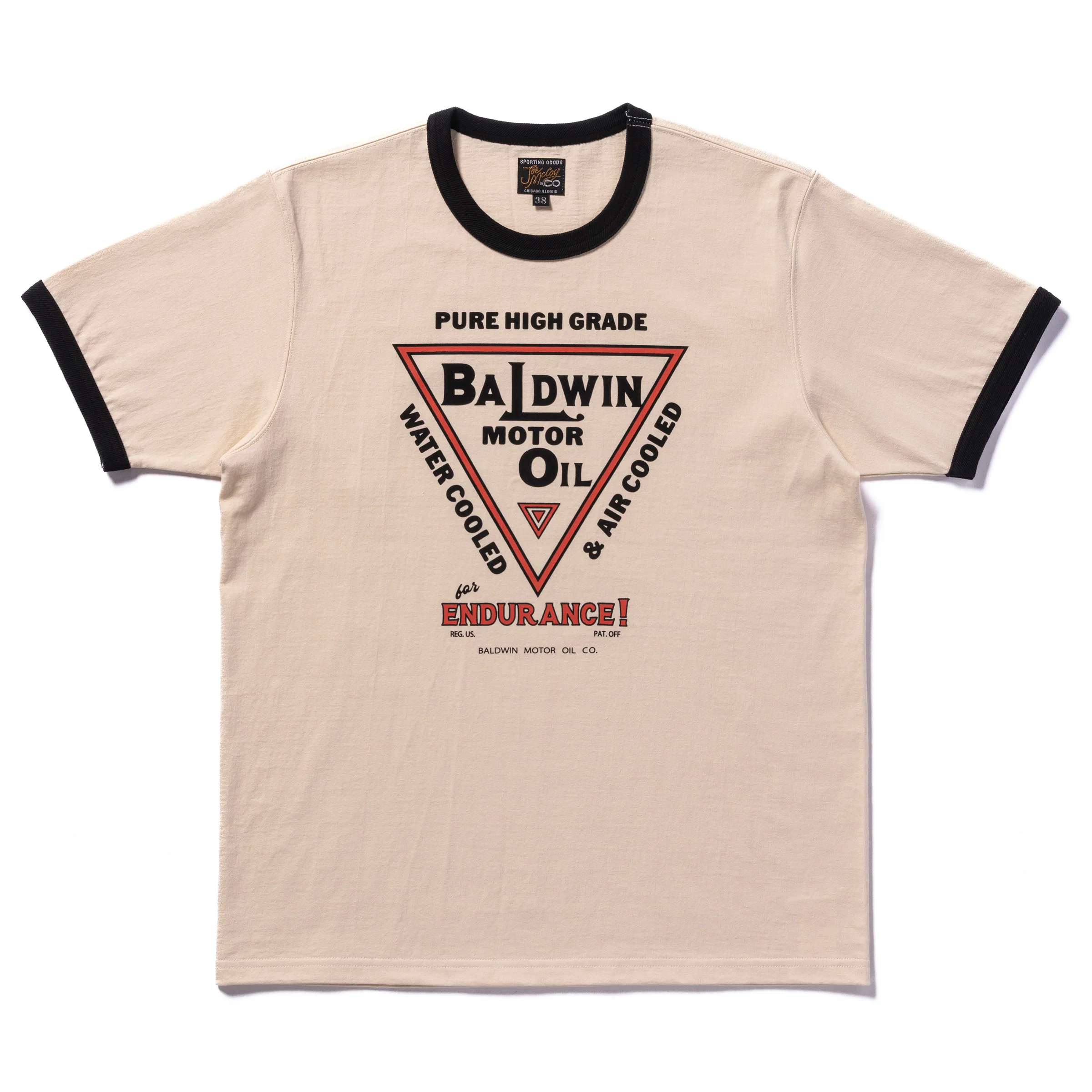 JOE MCCOY TEE / BALDWIN MOTOR OIL - Image 2