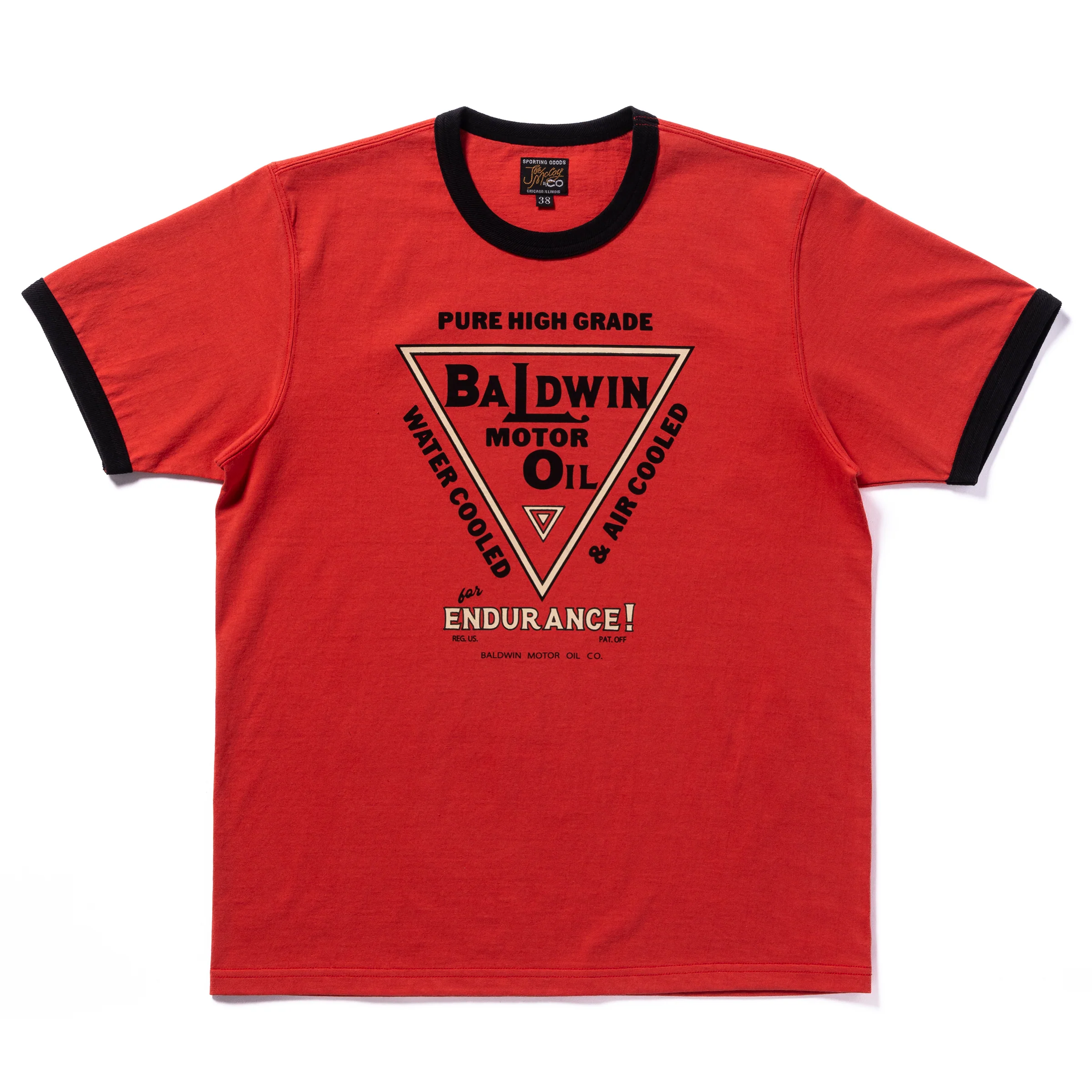 JOE MCCOY TEE / BALDWIN MOTOR OIL - Image 2