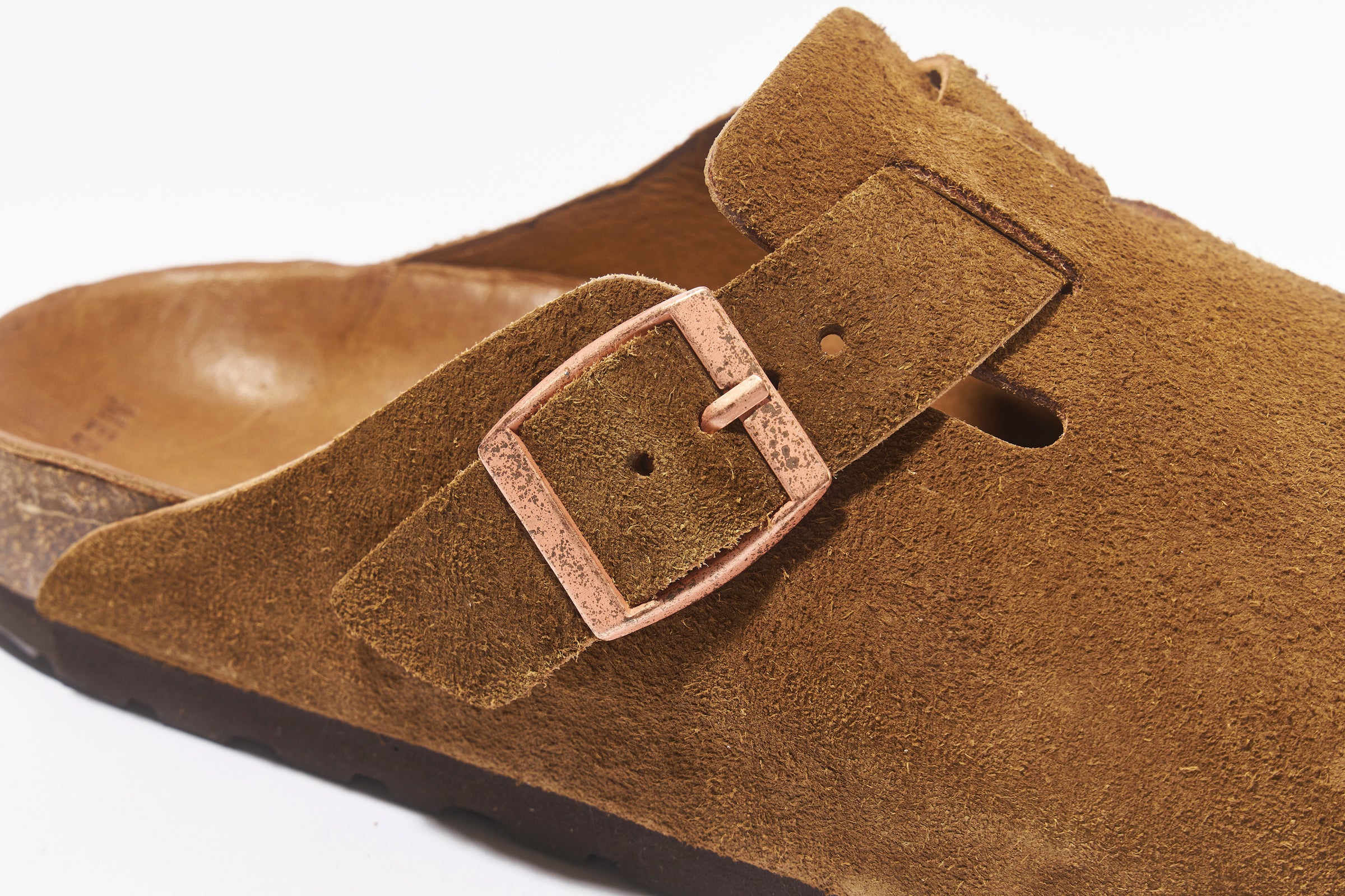 LEATHER FOOT-SUPPORT CLOGS - Image 6