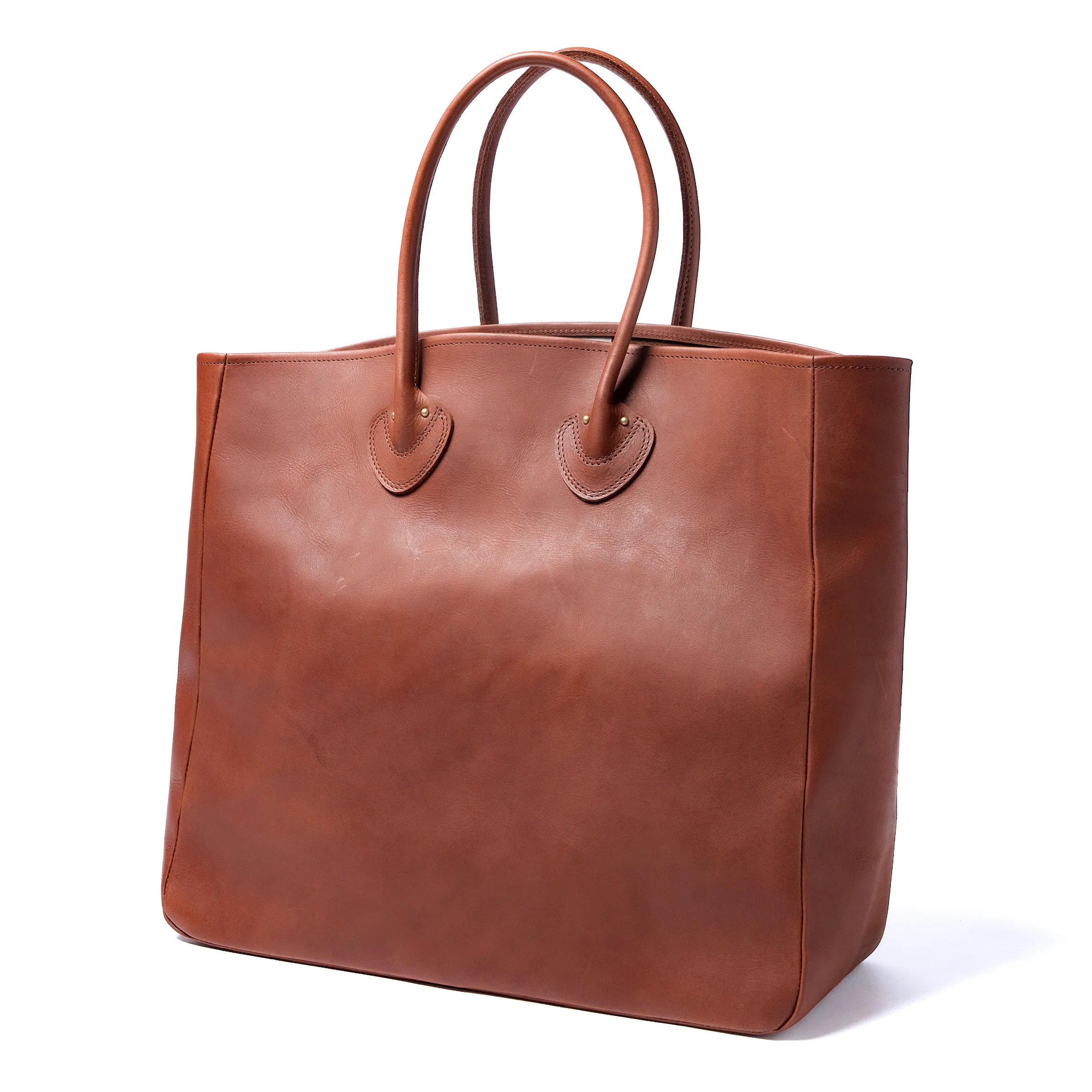 LEATHER TOTE SHOULDER-BAG - Image 2