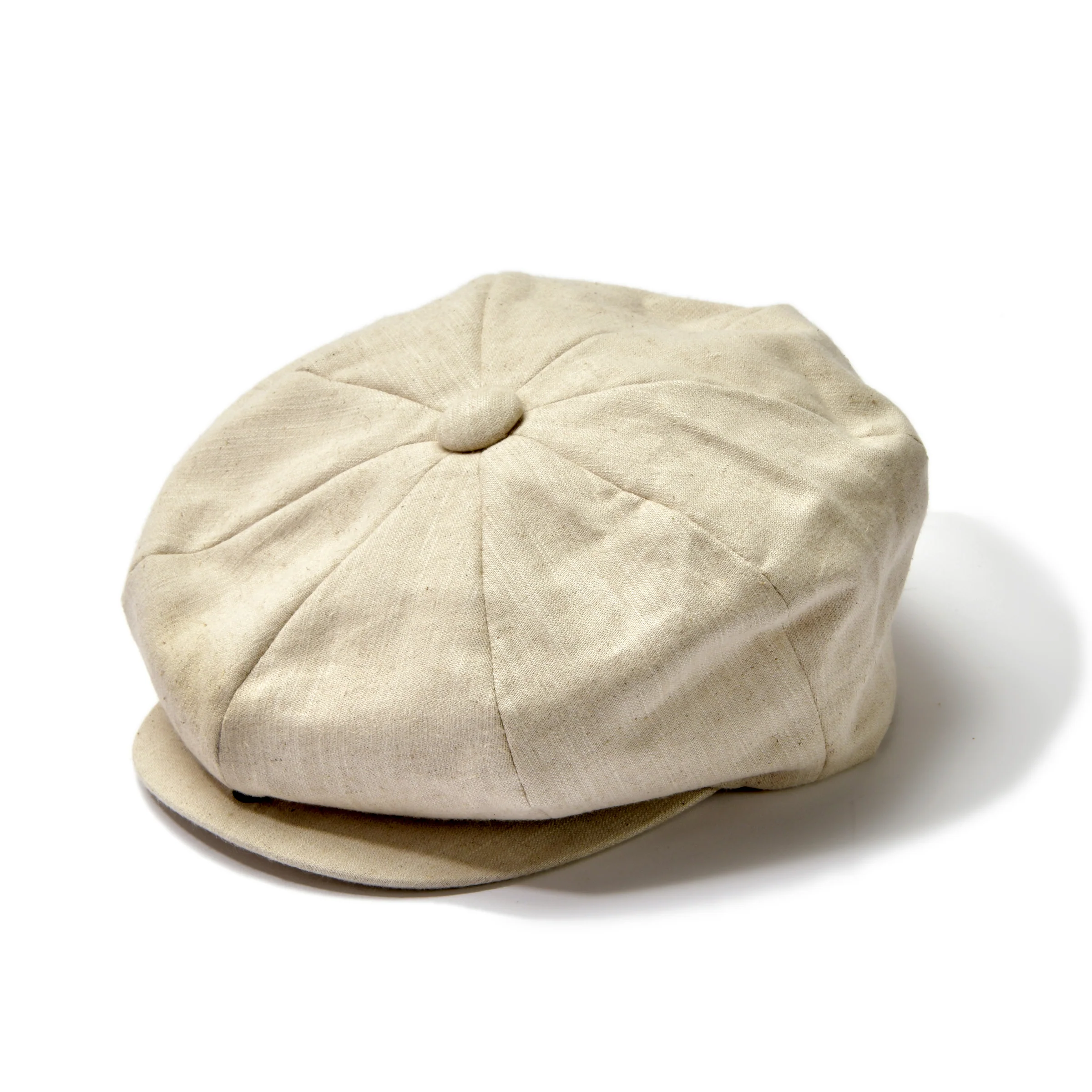 LINEN NEWSBOY CAP - Image 2