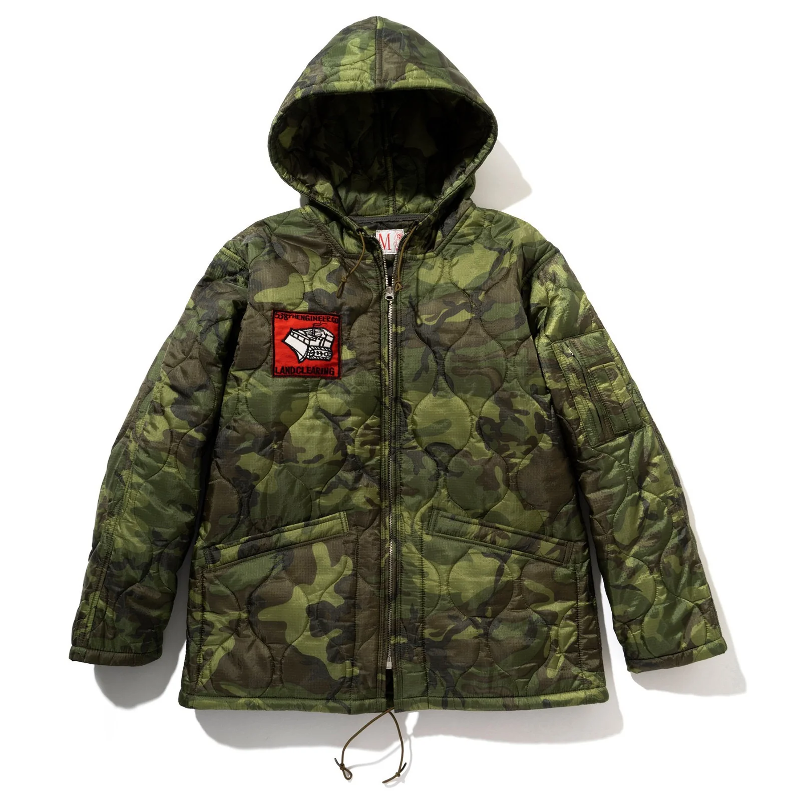 LINER, CAMOUFLAGE PONCHO PARKA - Image 2
