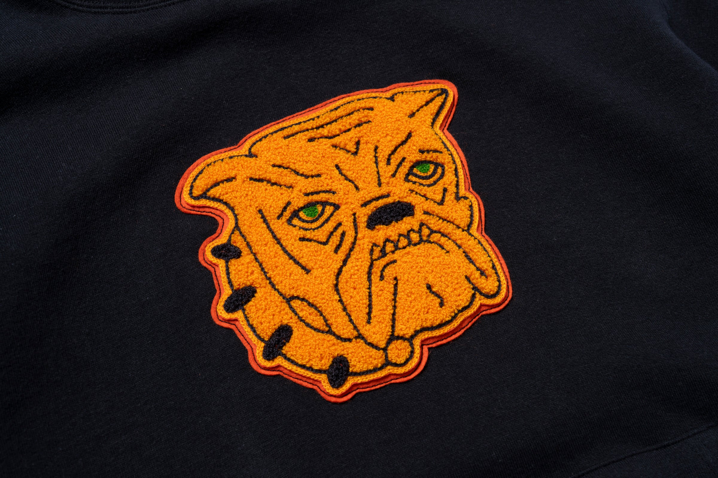 LOOPWHEEL HOODED SWEATSHIRT / BULLDOGS - Image 5