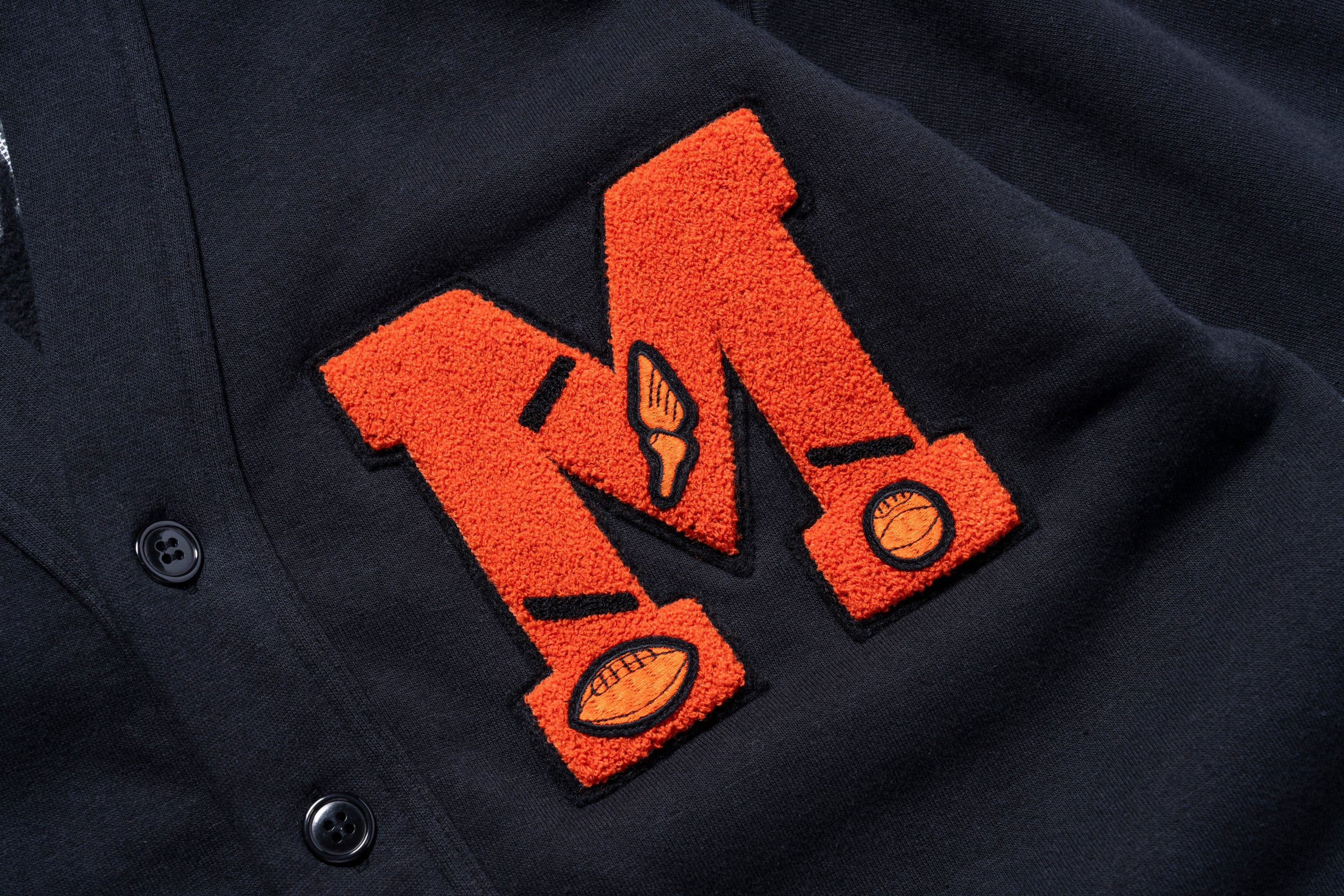 LOOPWHEEL SWEATSHIRT CARDIGAN / BULLDOGS - Image 6