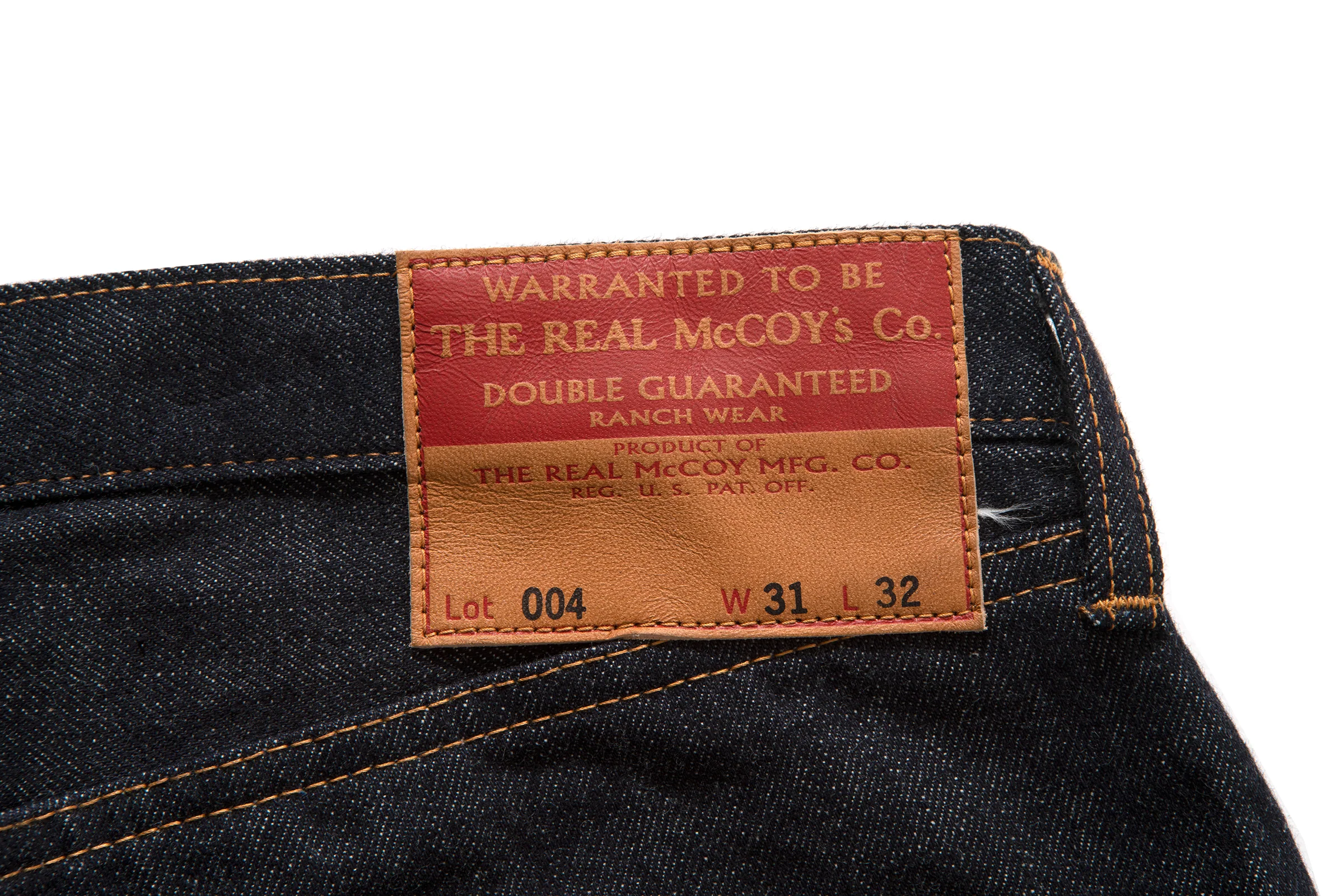 REAL McCOY'S LOT.004 DENIM - Image 4