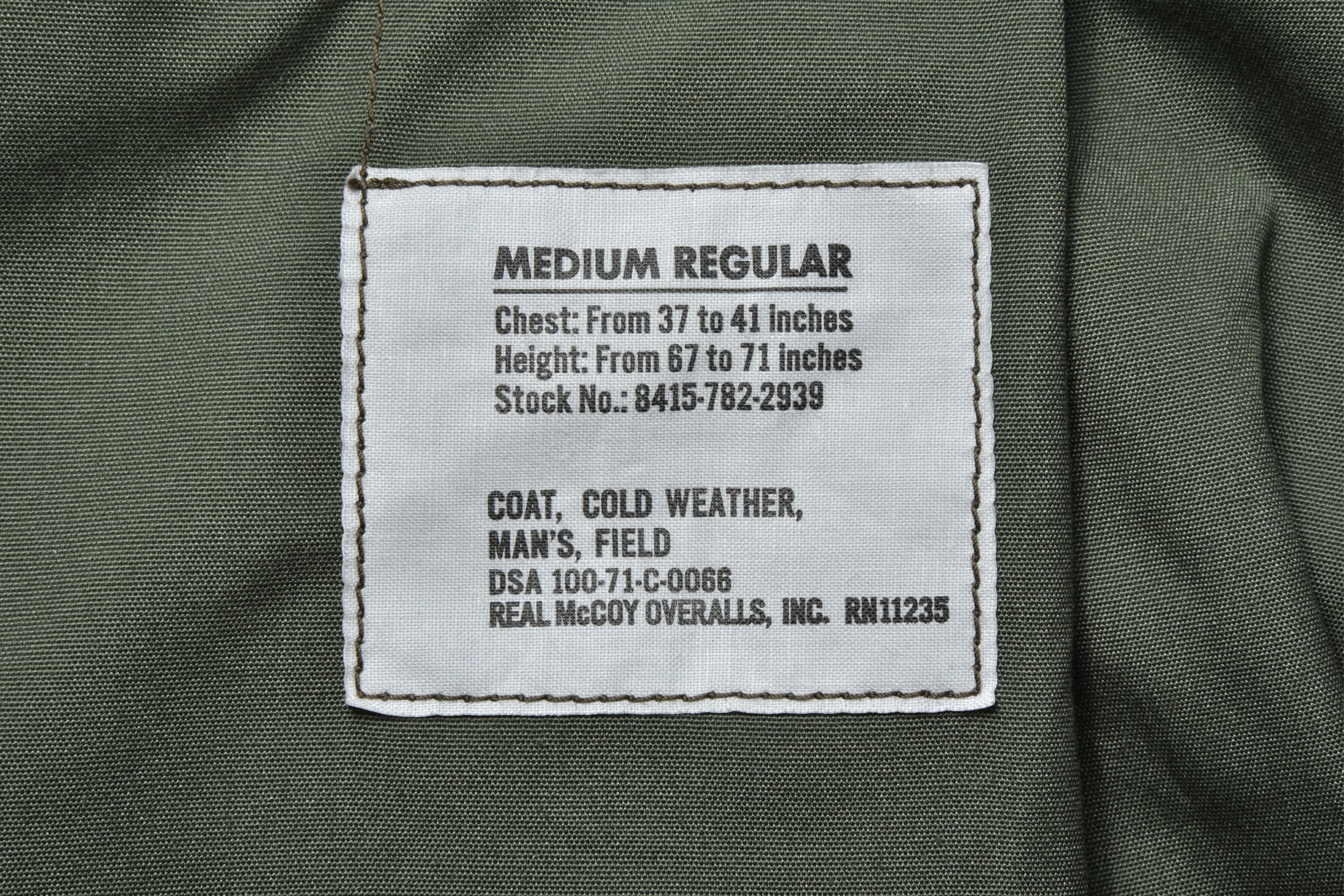 M-65 FIELD COAT / TIGER CAMOUFLAGE, TAD POLE - Image 4