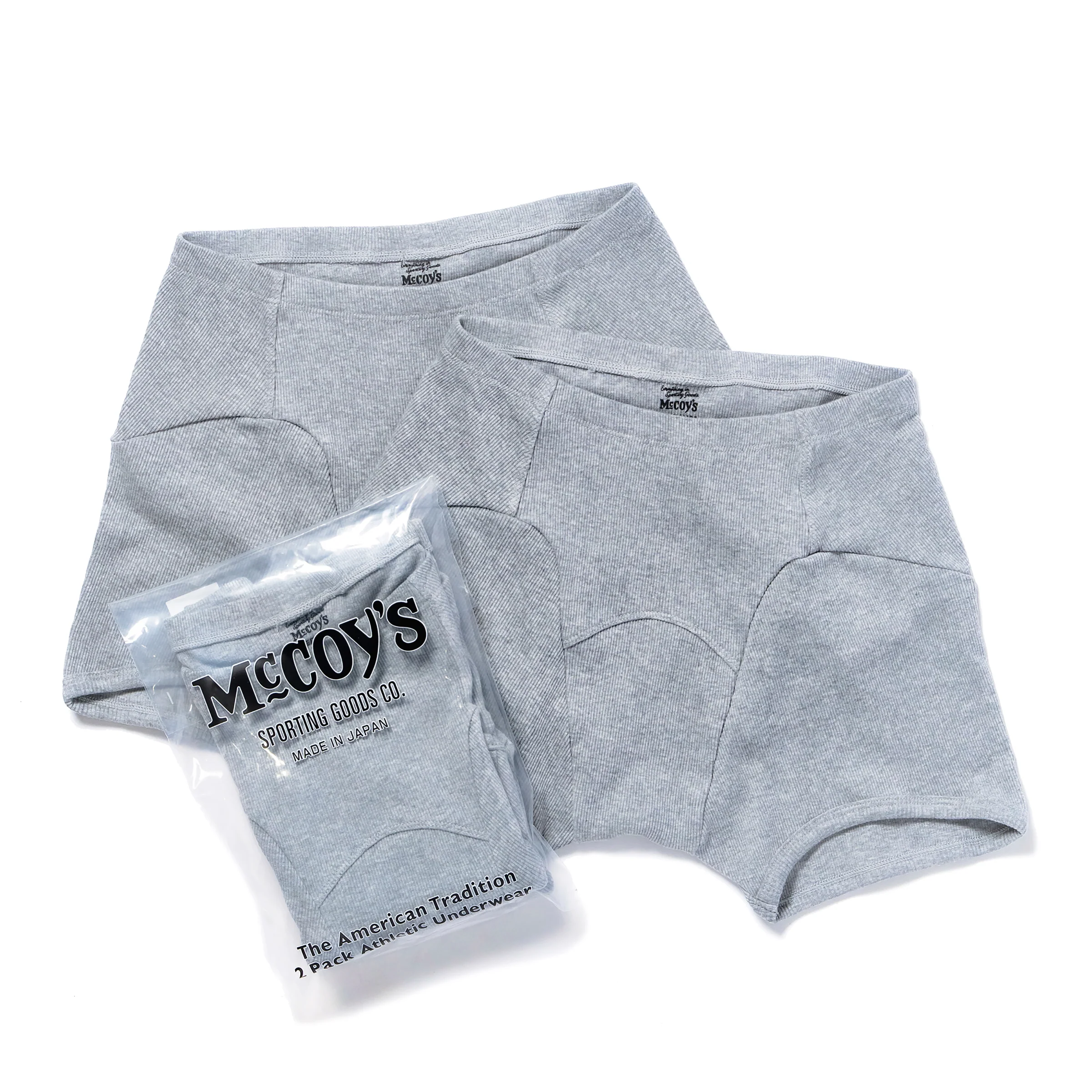 McCOY'S 2 PCS PACK ATHLETIC UNDERWEAR