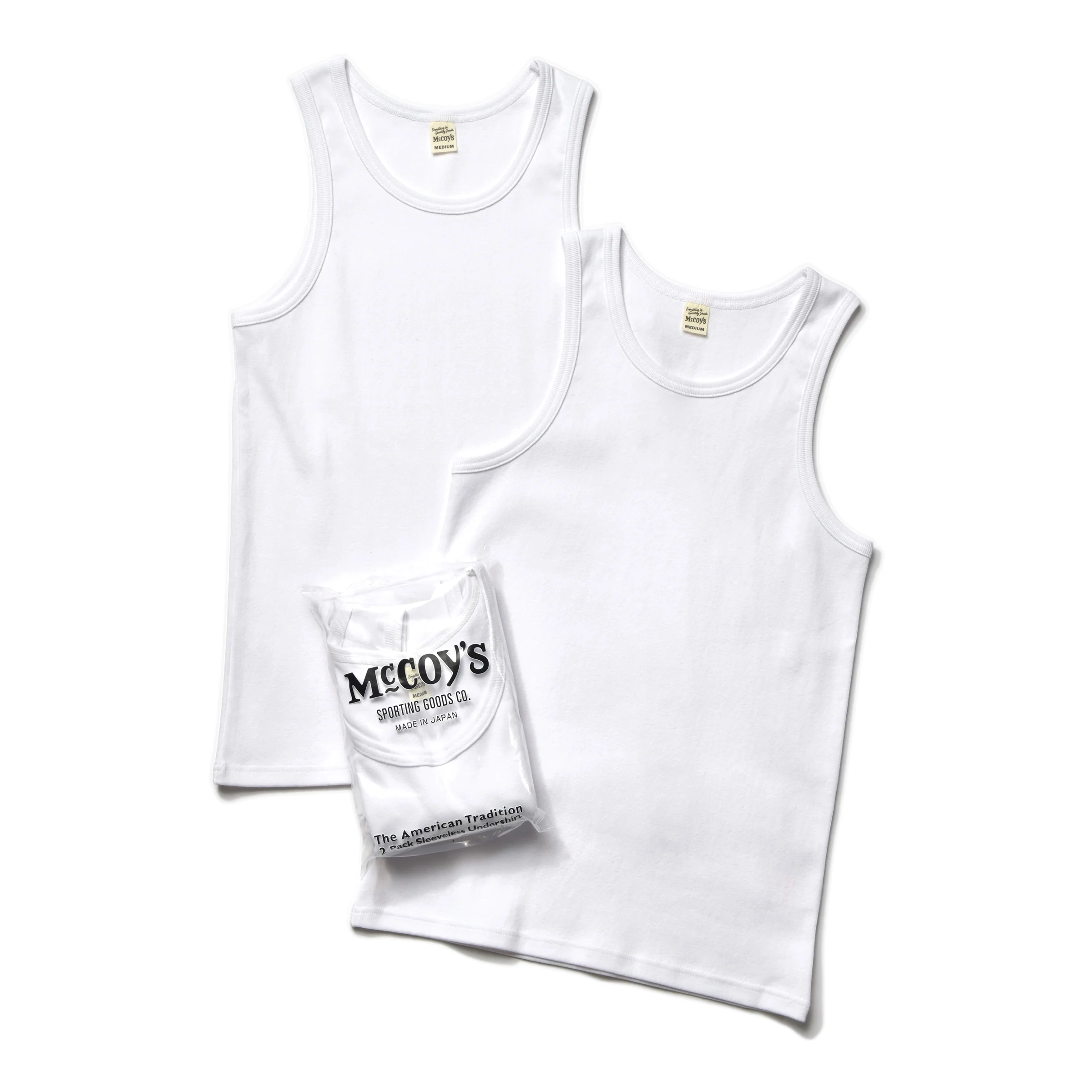 McCOY'S 2pcs PACK UNDERSHIRT - Image 2