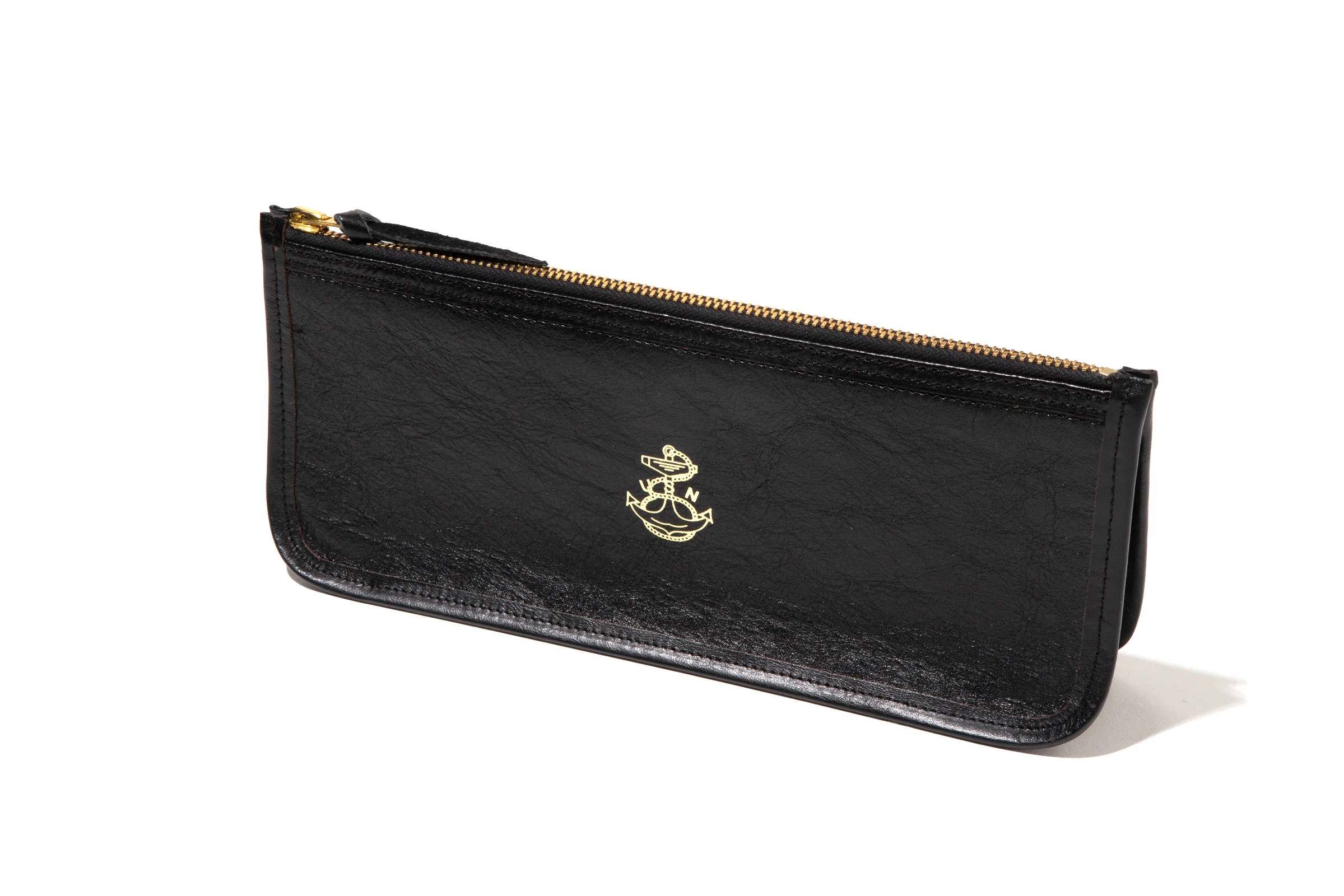 McCOY'S HORSEHIDE LARGE ZIPPER WALLET / USN - Image 2