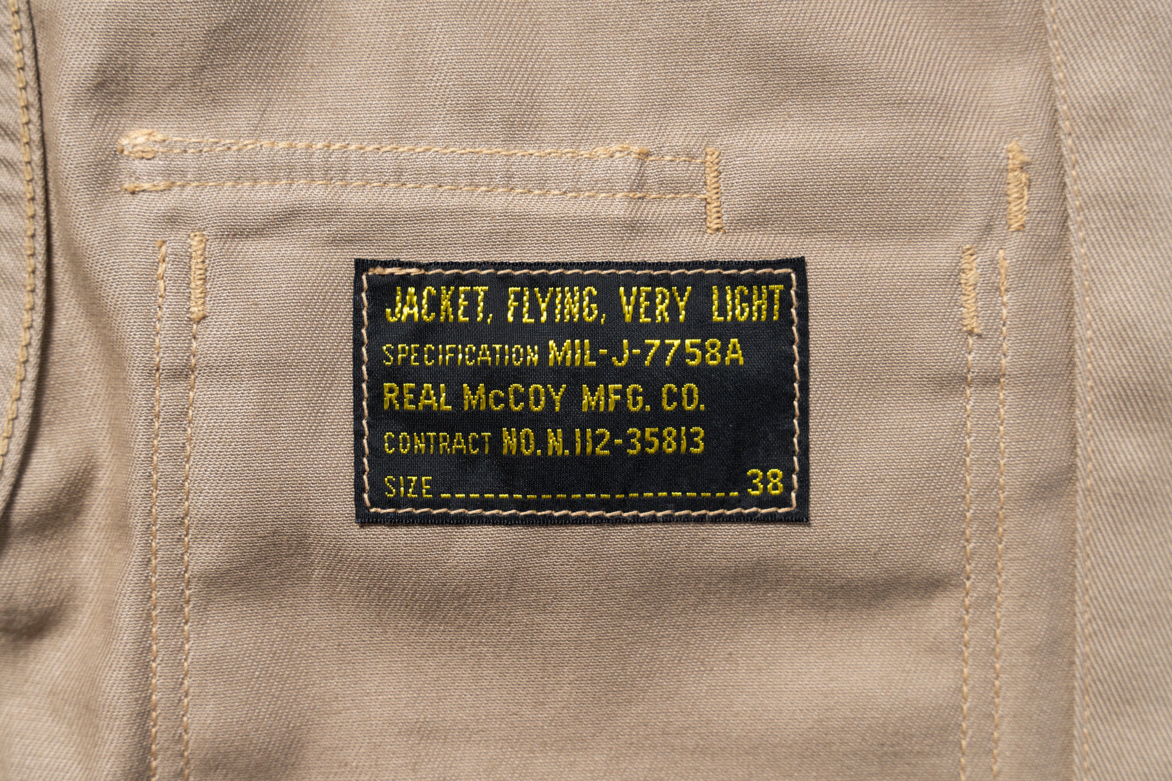 MIL-J-7758A REAL MCOY MFG. CO. - Image 4