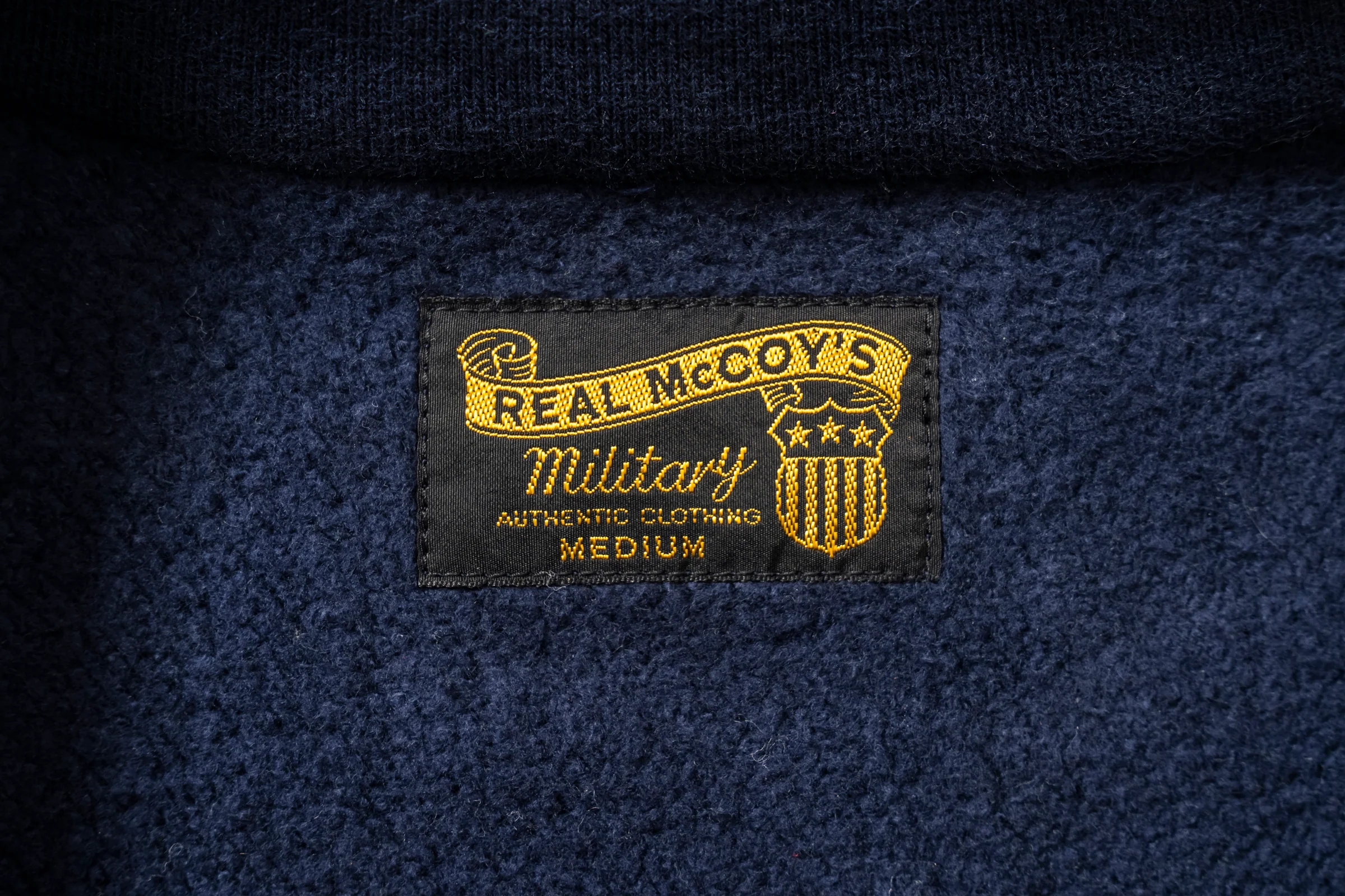 MILITARY 1/4 ZIP SWEATSHIRT / PLAIN - Image 5