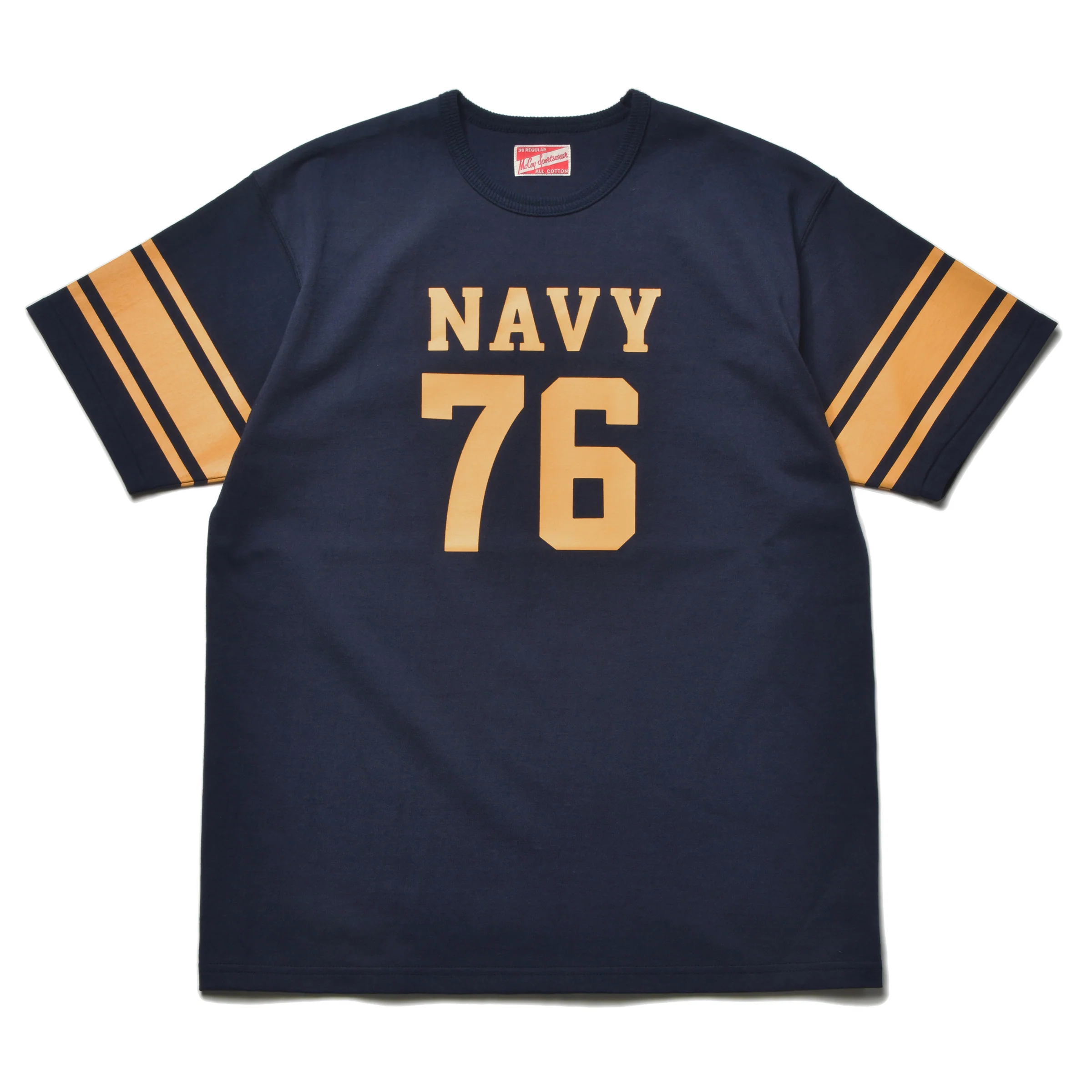 MILITARY ATHLETIC TEE / NAVY 76 - Image 2