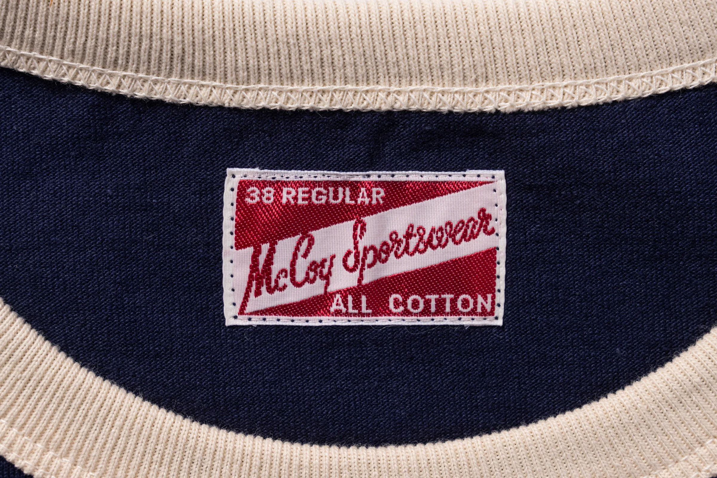 MILITARY BASEBALL TEE / NAVY - Image 4