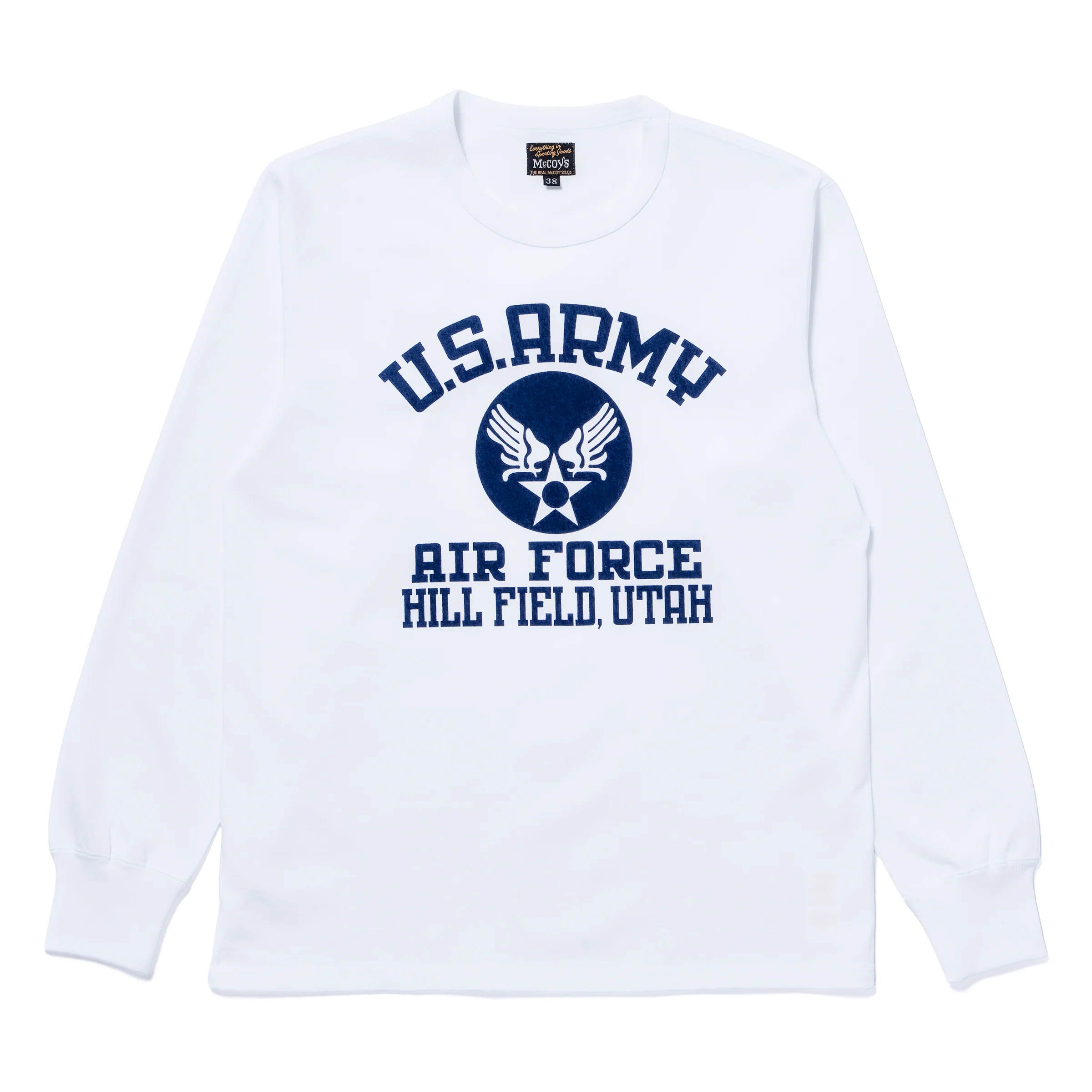 MILITARY L/S TEE / U.S. ARMY AIR FORCE, HILL FIELD - Image 2