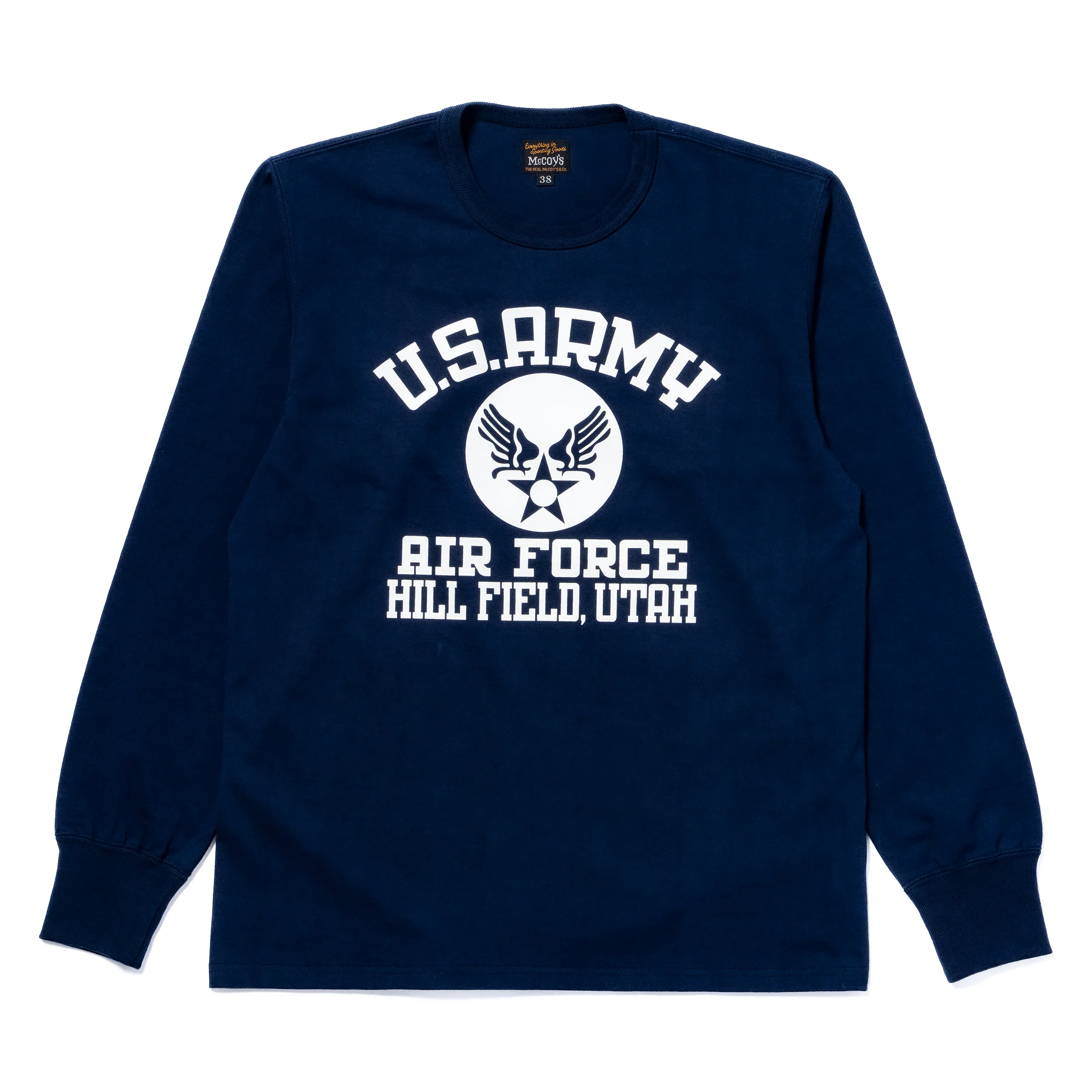 MILITARY L/S TEE / U.S. ARMY AIR FORCE, HILL FIELD - Image 2