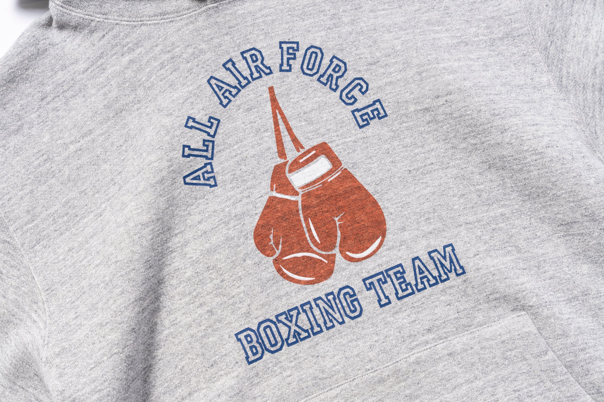 MILITARY PRINT SWEATSHIRT / AIR FORCE BOXING TEAM - Image 6