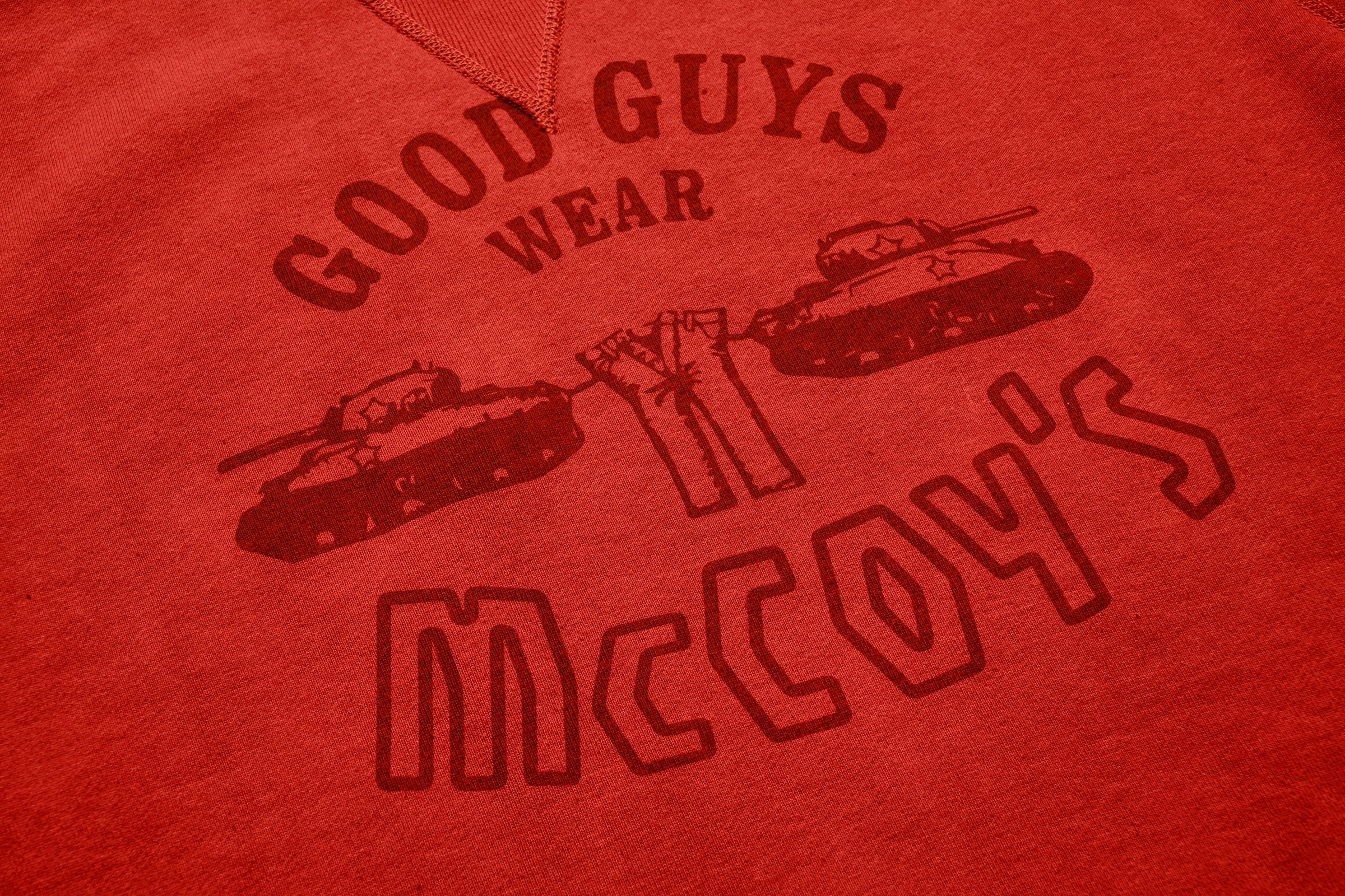 MILITARY PRINT SWEATSHIRT / GOOD GUYS WEAR MCCOY'S - Image 4