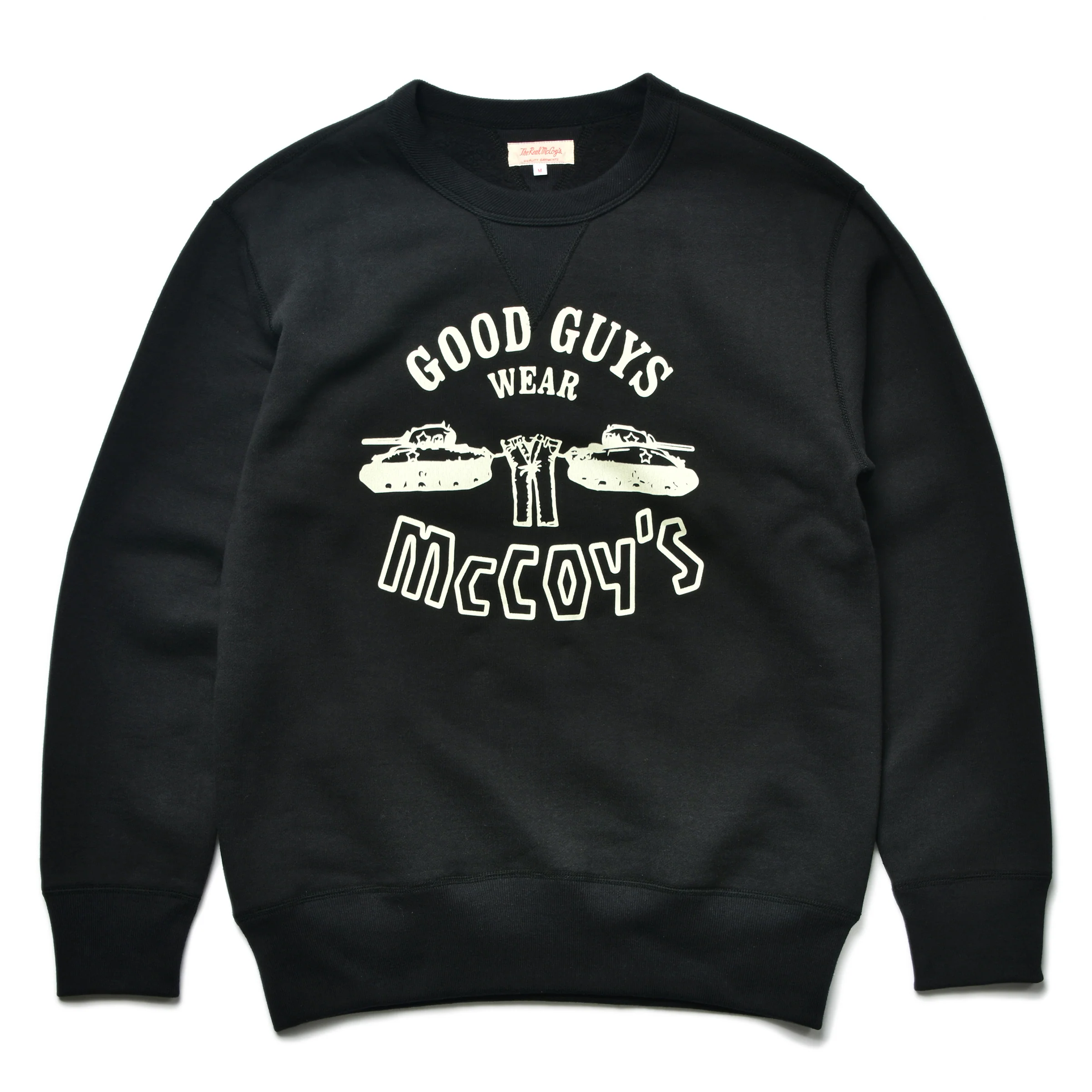 MILITARY PRINT SWEATSHIRT / GOOD GUYS WEAR MCCOY'S - Image 2