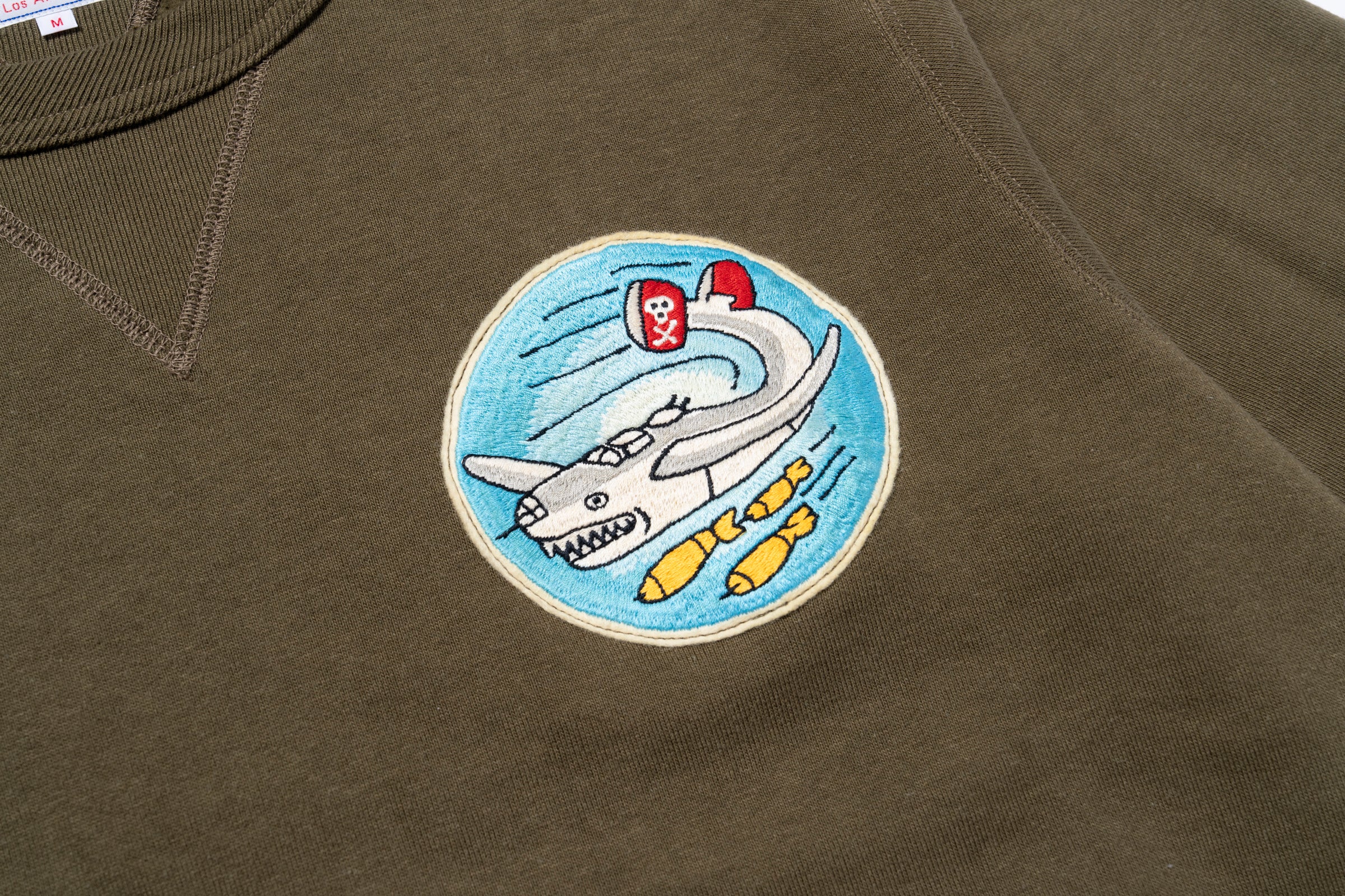 MILITARY PRINT SWEATSHIRT / JOLLY ROGER - Image 5