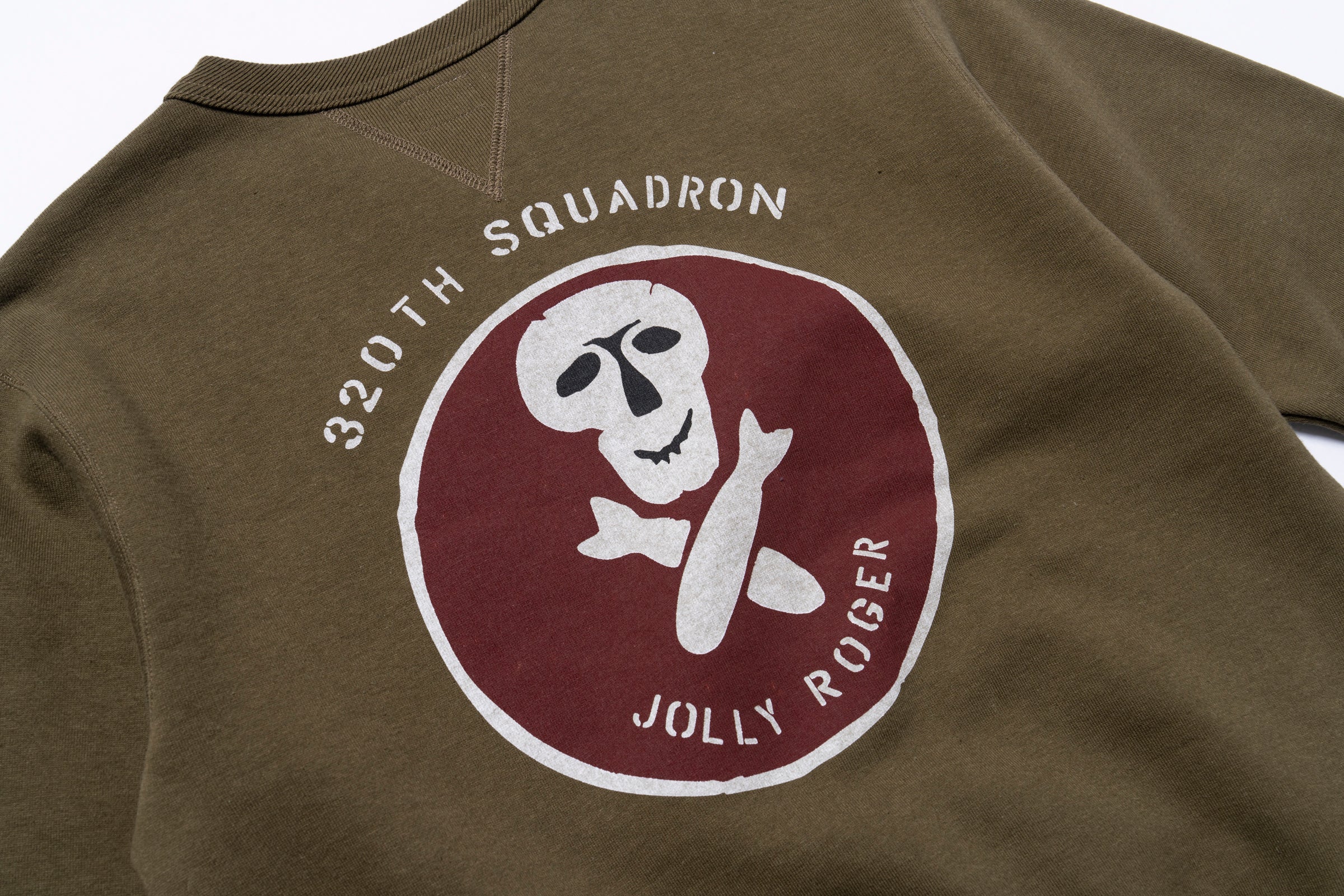 MILITARY PRINT SWEATSHIRT / JOLLY ROGER - Image 6