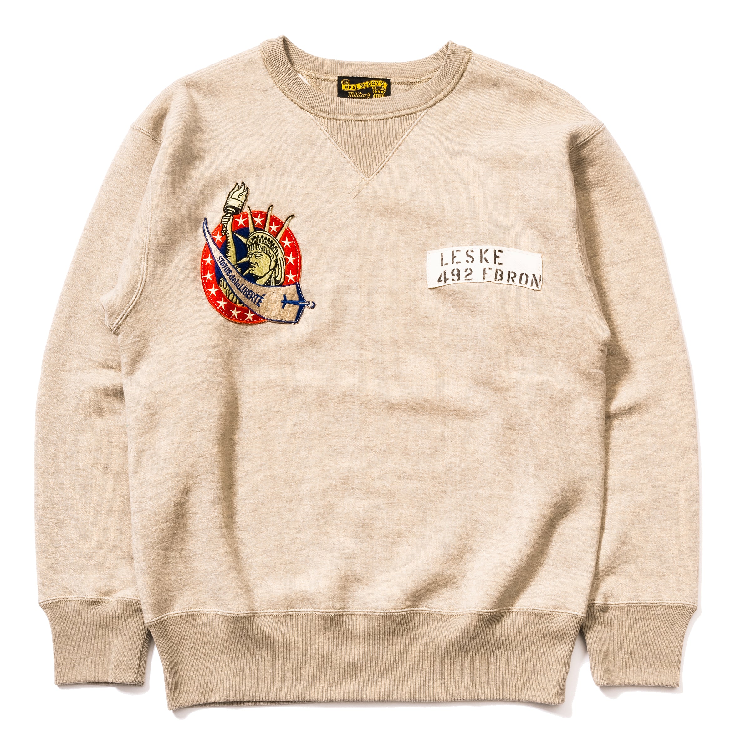 MILITARY PRINT SWEATSHIRT / STATUE de la LIBERTÉ - Image 2