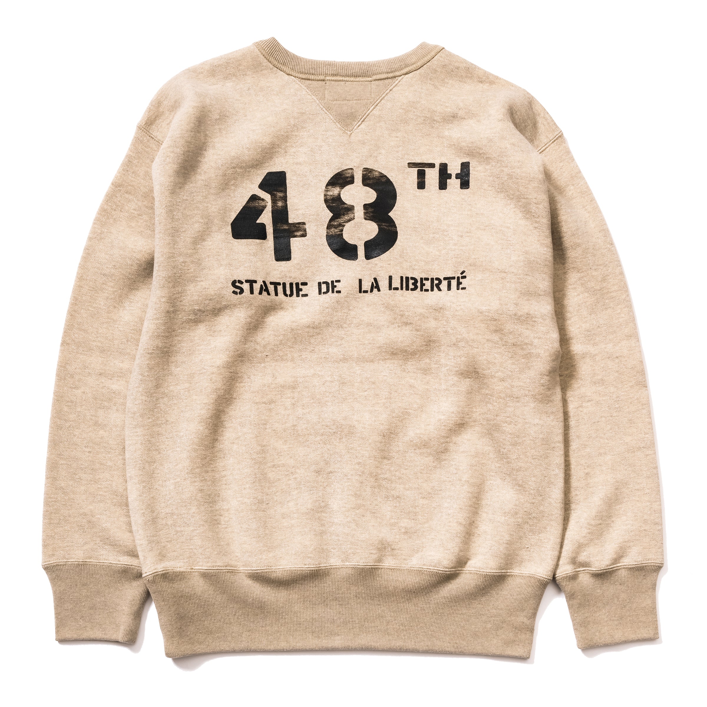 MILITARY PRINT SWEATSHIRT / STATUE de la LIBERTÉ - Image 3