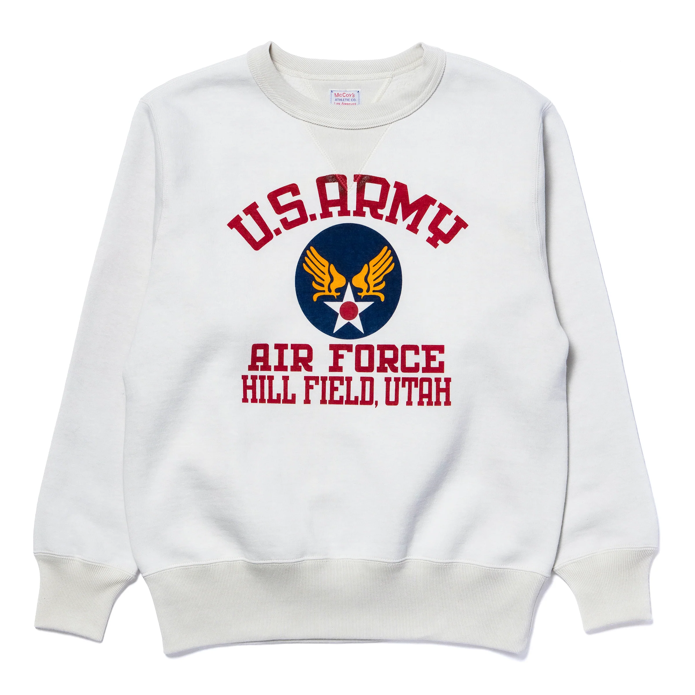 MILITARY PRINT SWEATSHIRT / U.S. ARMY AIR FORCE, HILL FIELD - Image 2