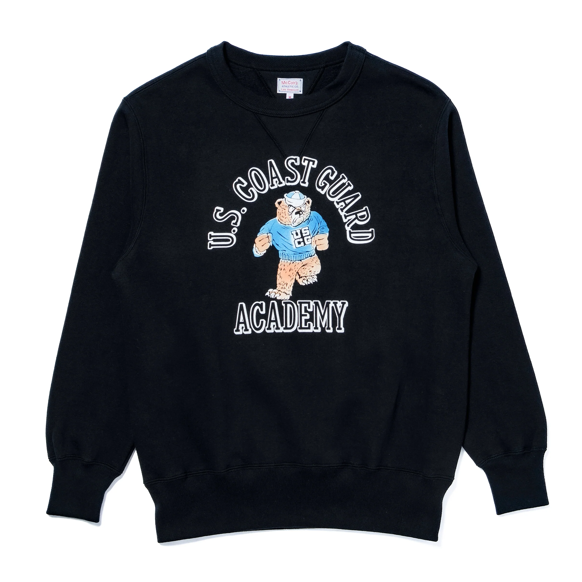 MILITARY PRINT SWEATSHIRT / U.S. COASTGUARD ACADEMY - Image 2