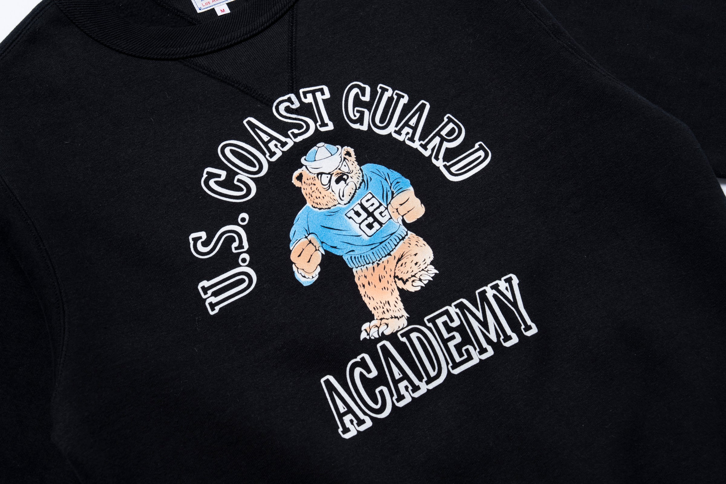MILITARY PRINT SWEATSHIRT / U.S. COASTGUARD ACADEMY - Image 5