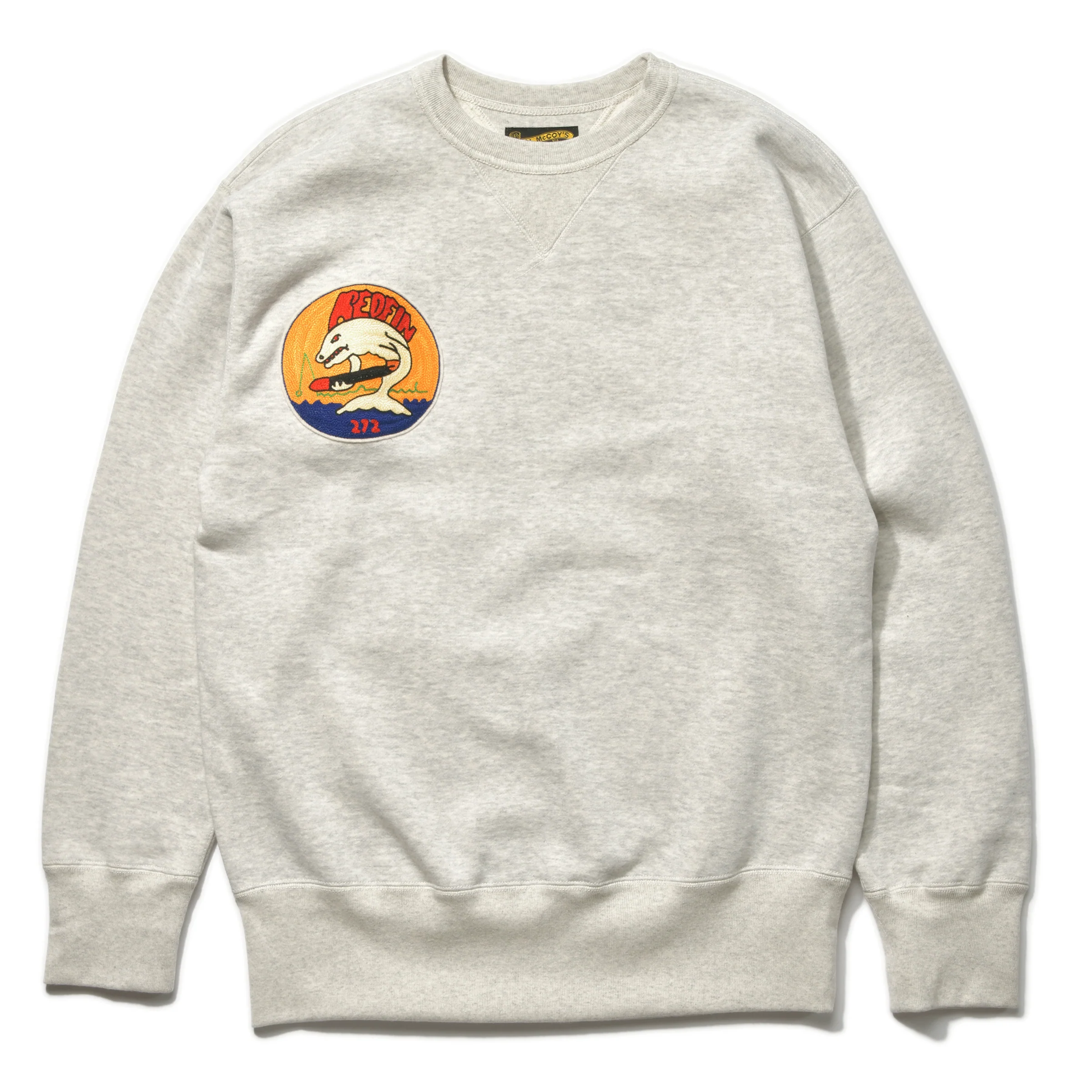 MILITARY PRINT SWEATSHIRT / USS REDFIN - Image 2