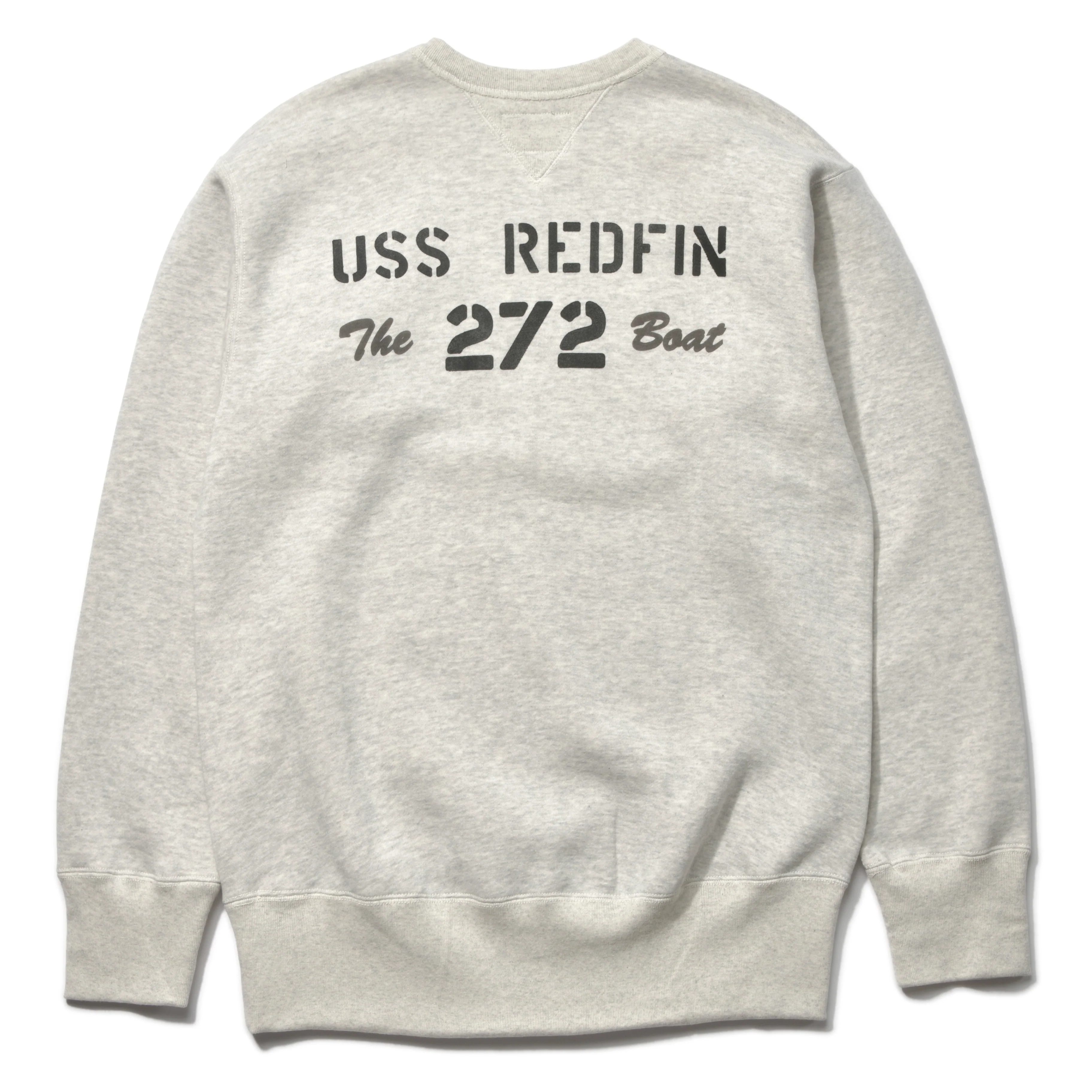 MILITARY PRINT SWEATSHIRT / USS REDFIN - Image 3