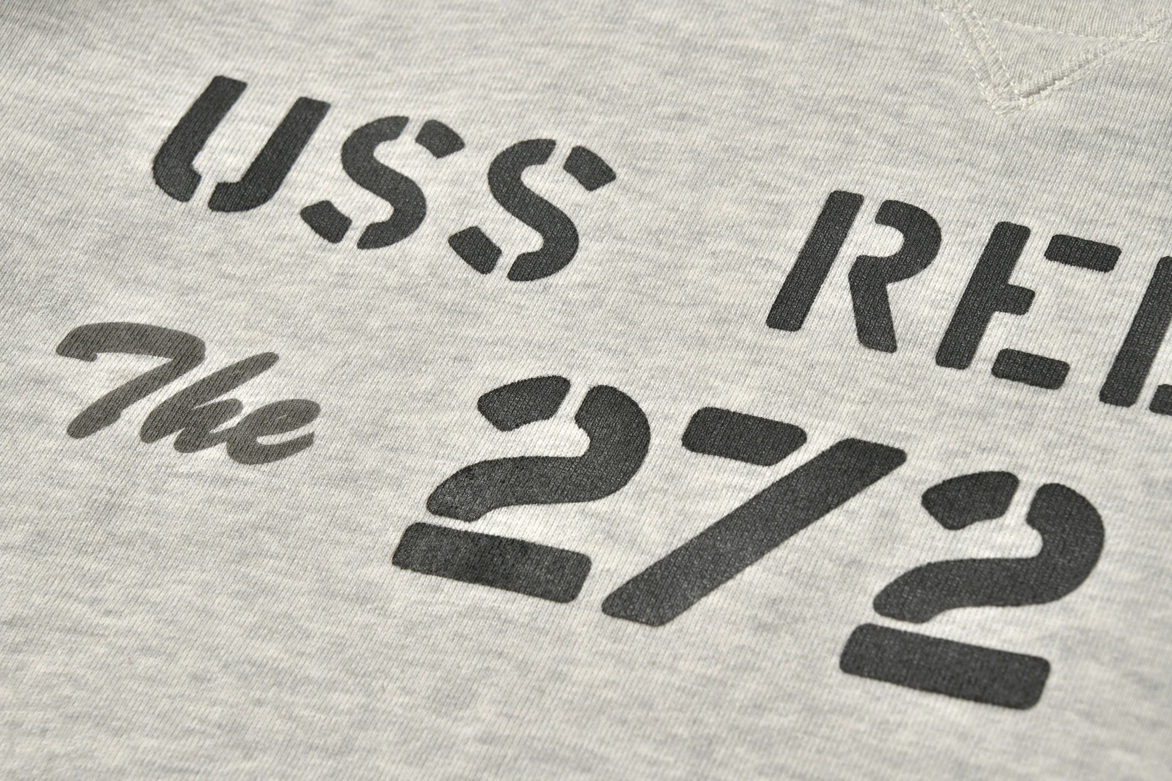 MILITARY PRINT SWEATSHIRT / USS REDFIN - Image 6