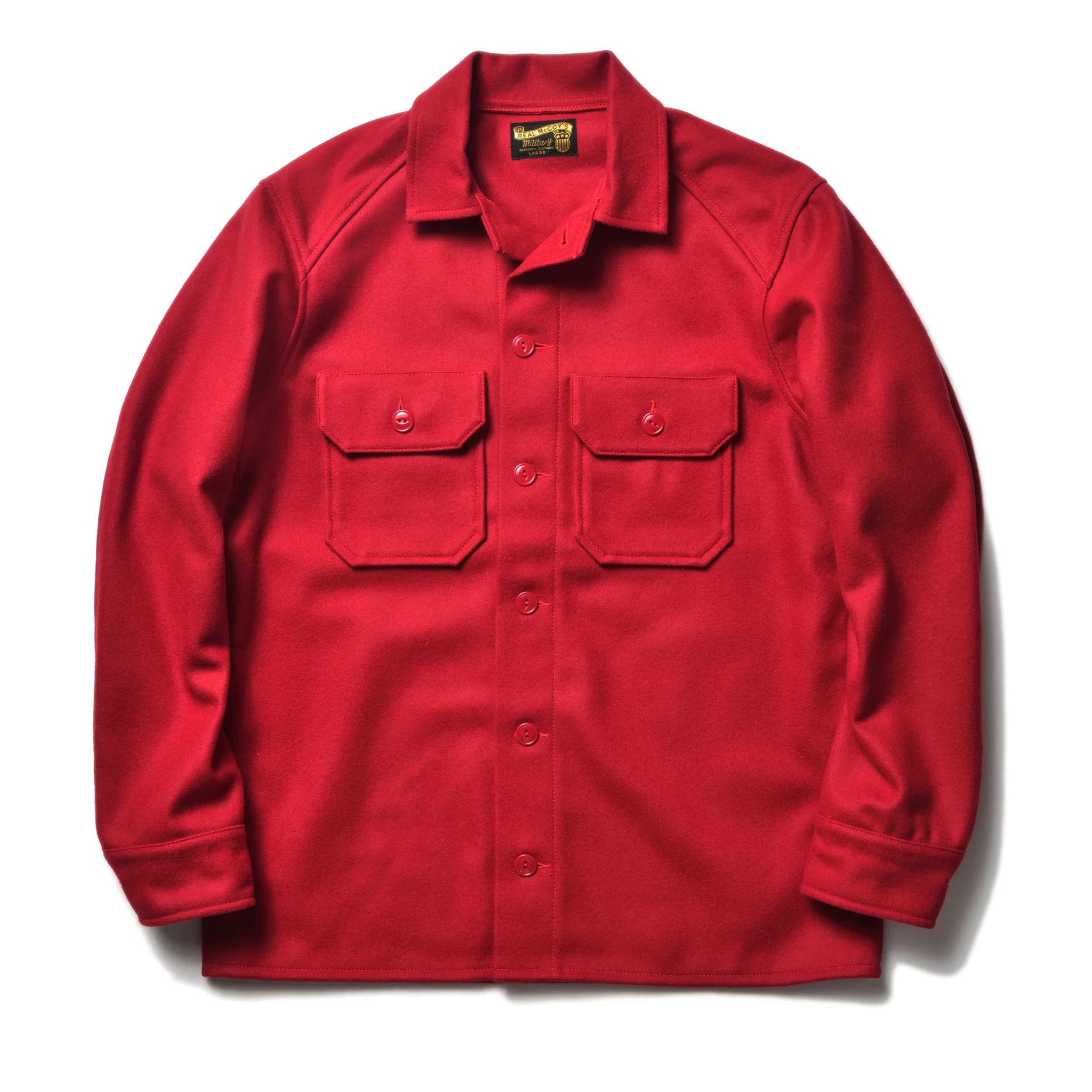 MILITARY SOUVENIR WOOL SHIRT
