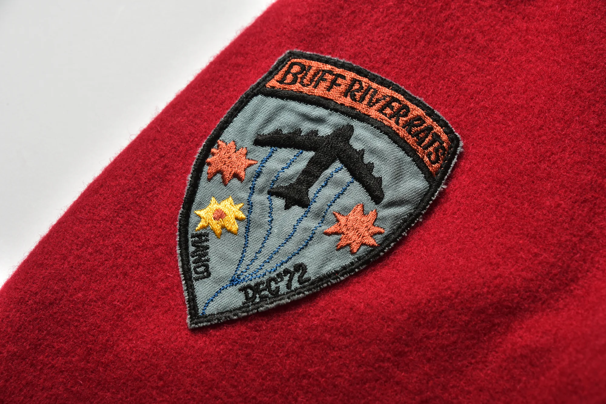 MILITARY SOUVENIR WOOL SHIRT / U.S. NAVY - Image 6