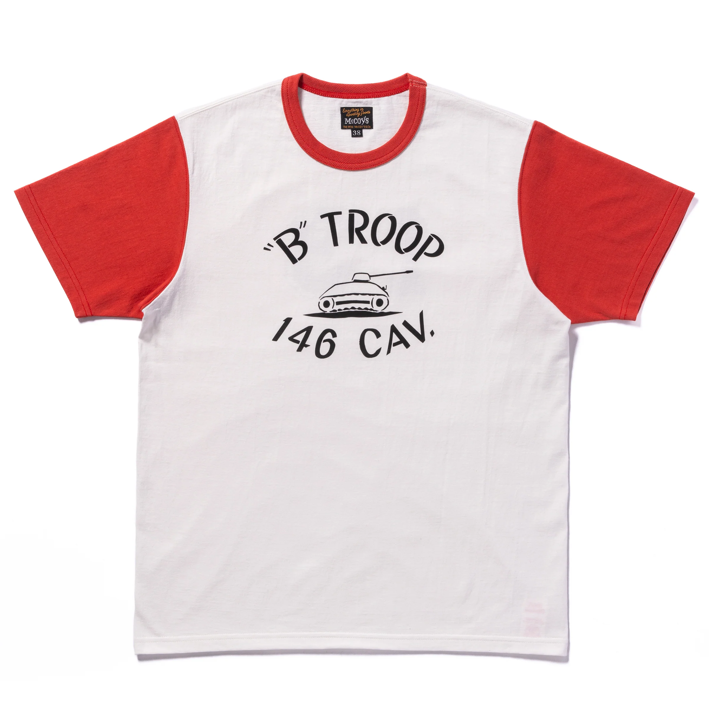 MILITARY TEE / “B” TROOP - Image 2