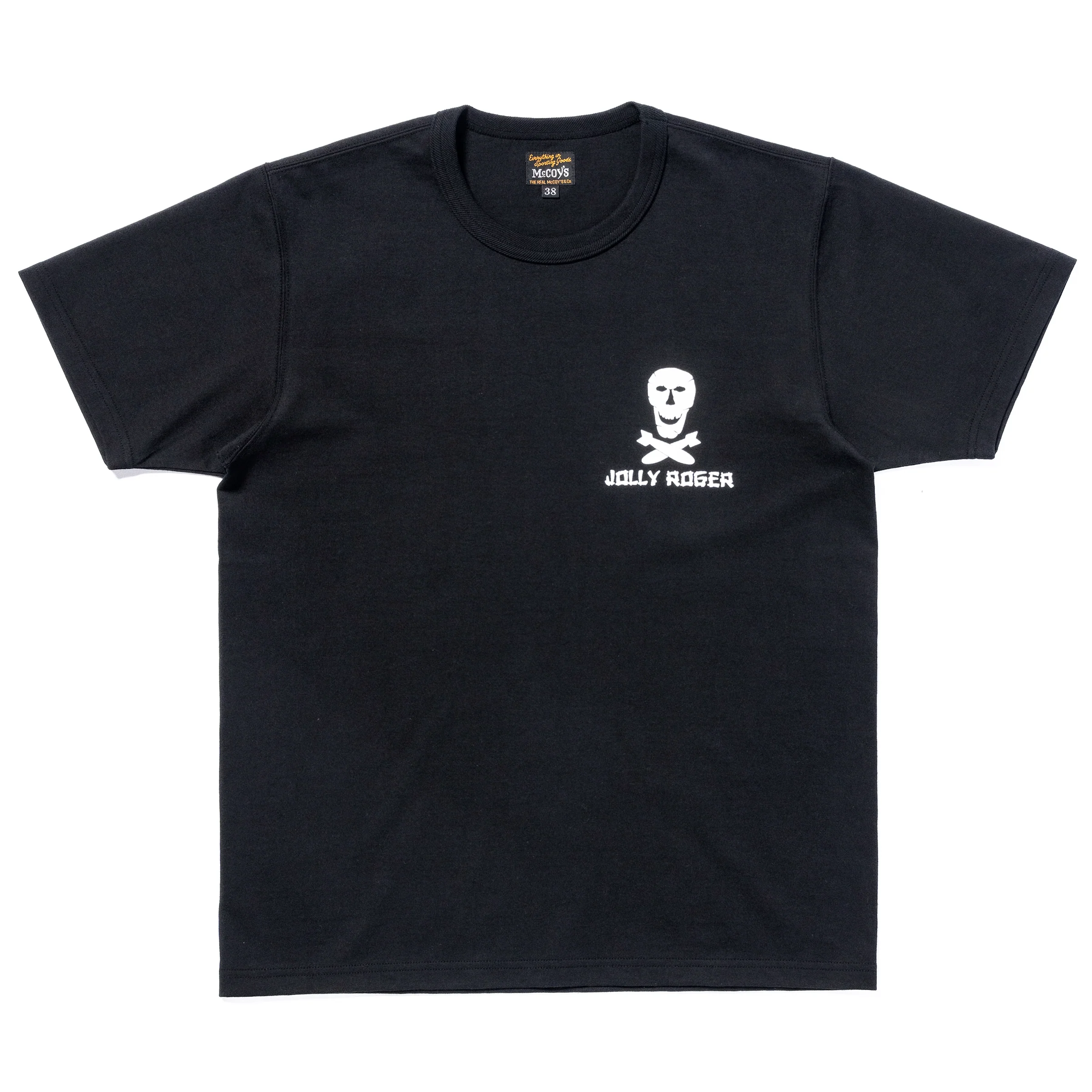 MILITARY TEE / JOLLY ROGER, BEST DAMN GROUP - Image 2