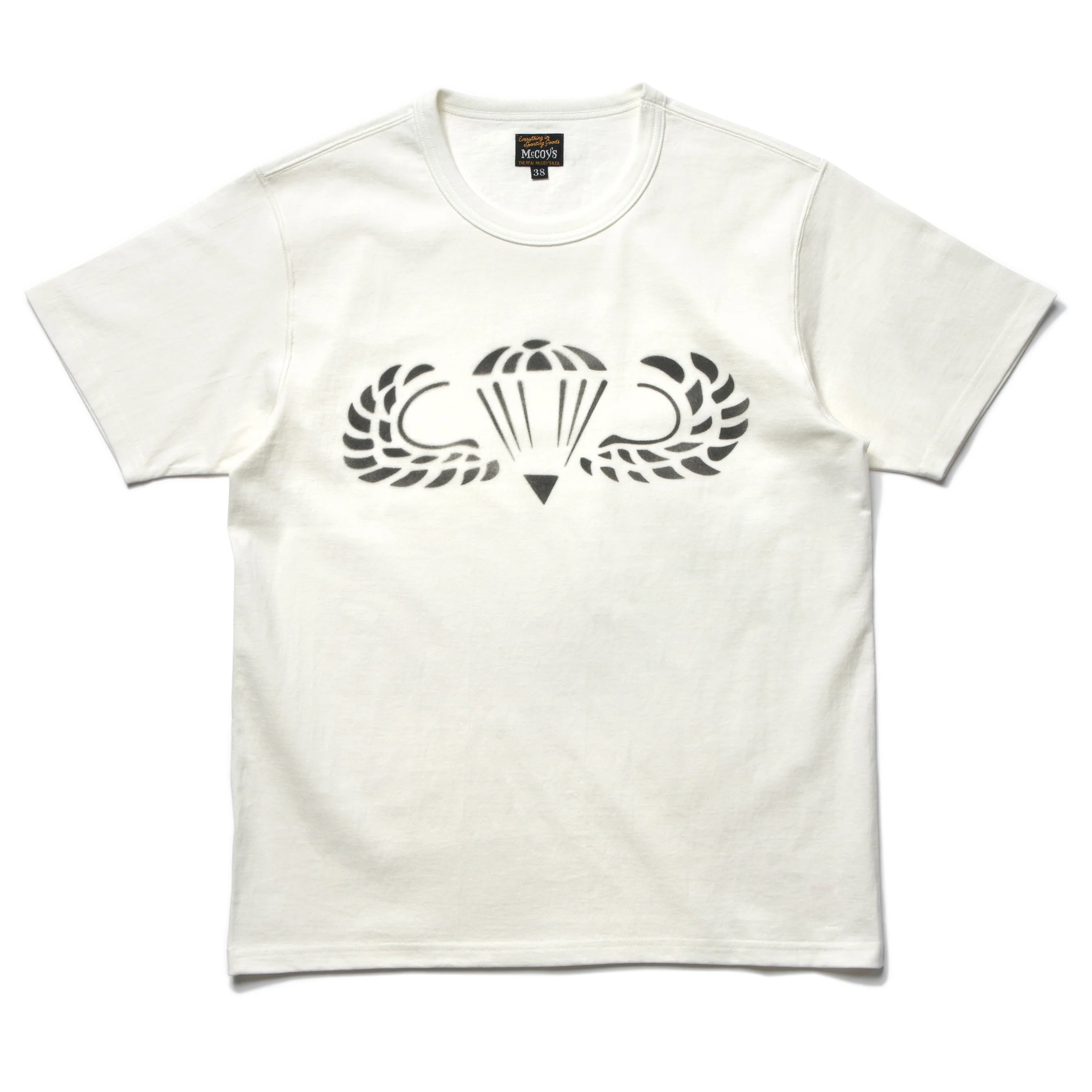 MILITARY TEE / JUMP WINGS - Image 2