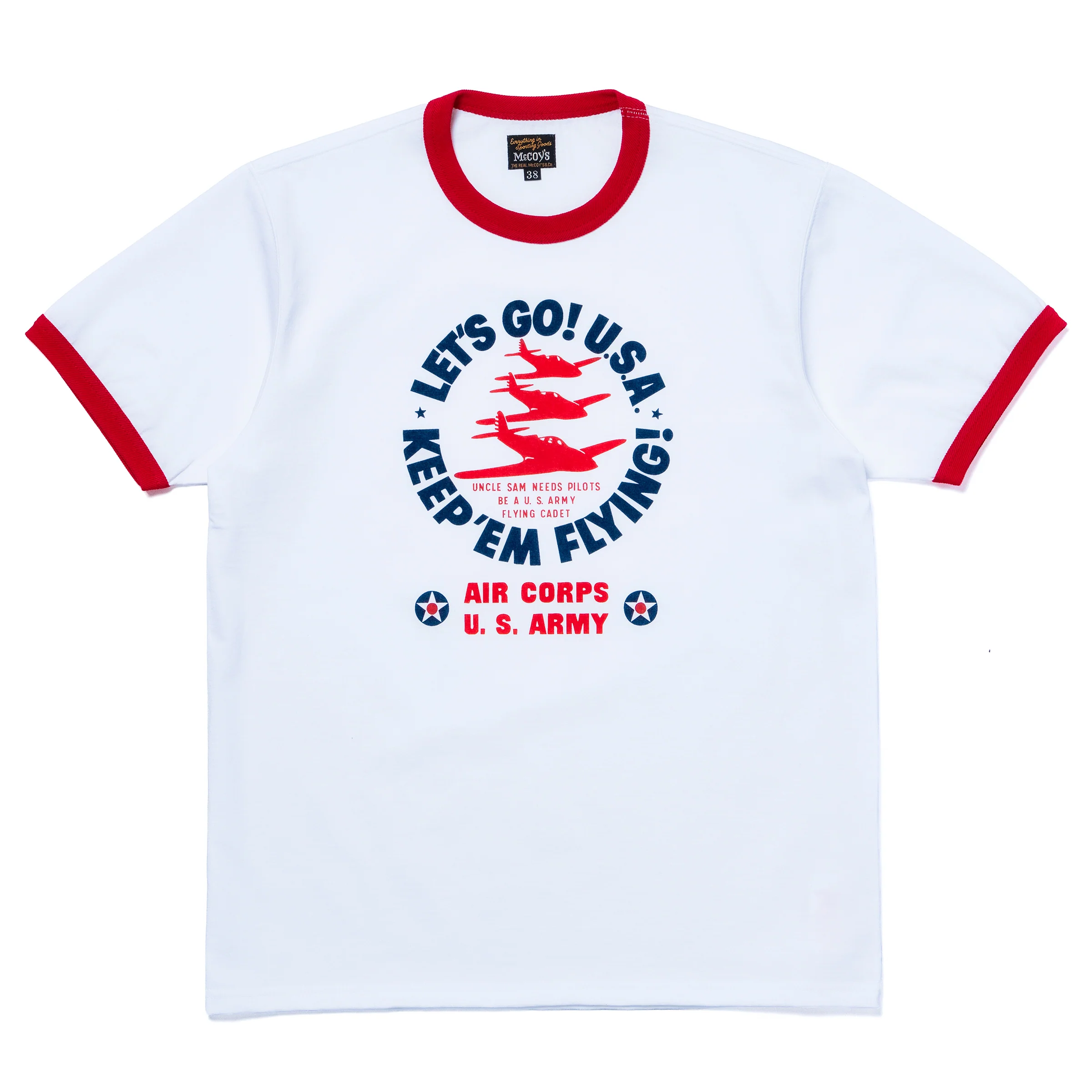 MILITARY TEE / KEEP EM’ FLYING - Image 2