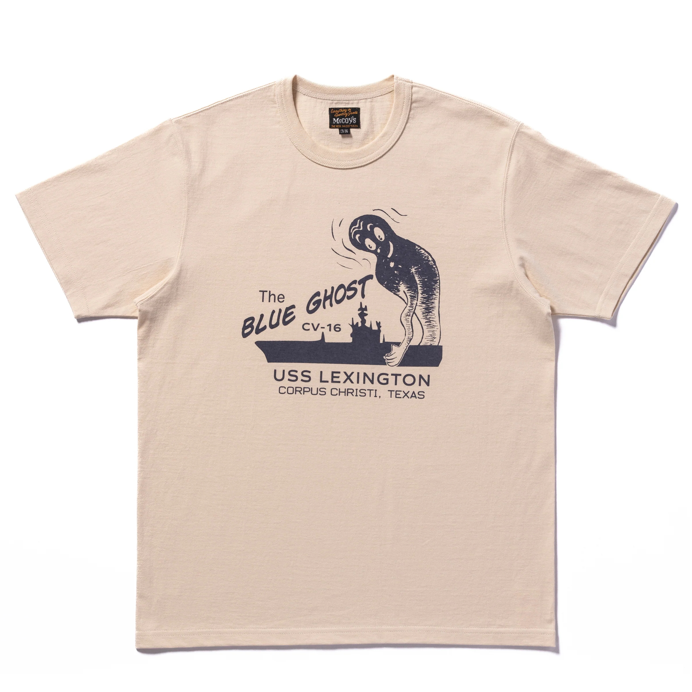 MILITARY TEE / THE BLUE GHOST - Image 2