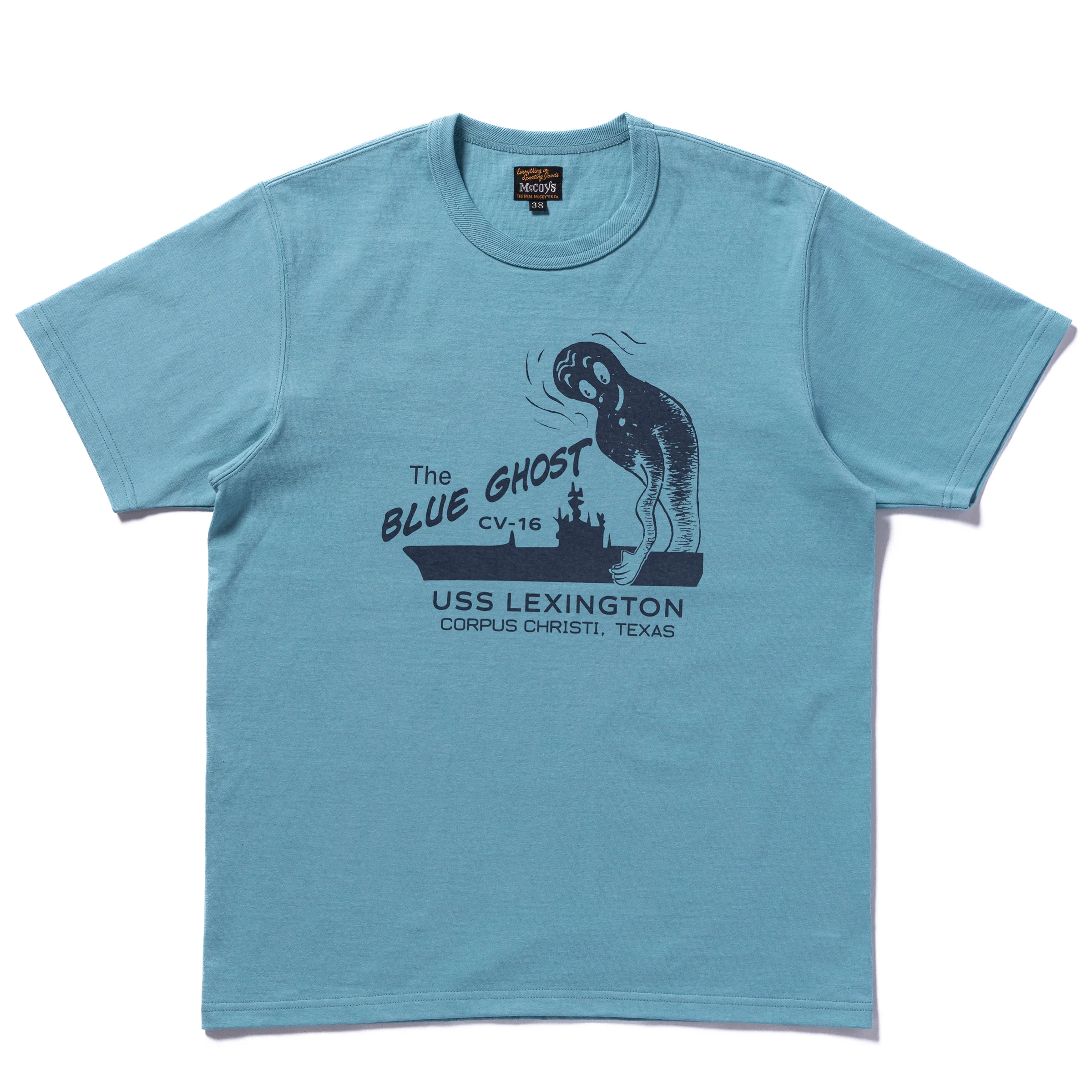 MILITARY TEE / THE BLUE GHOST - Image 2