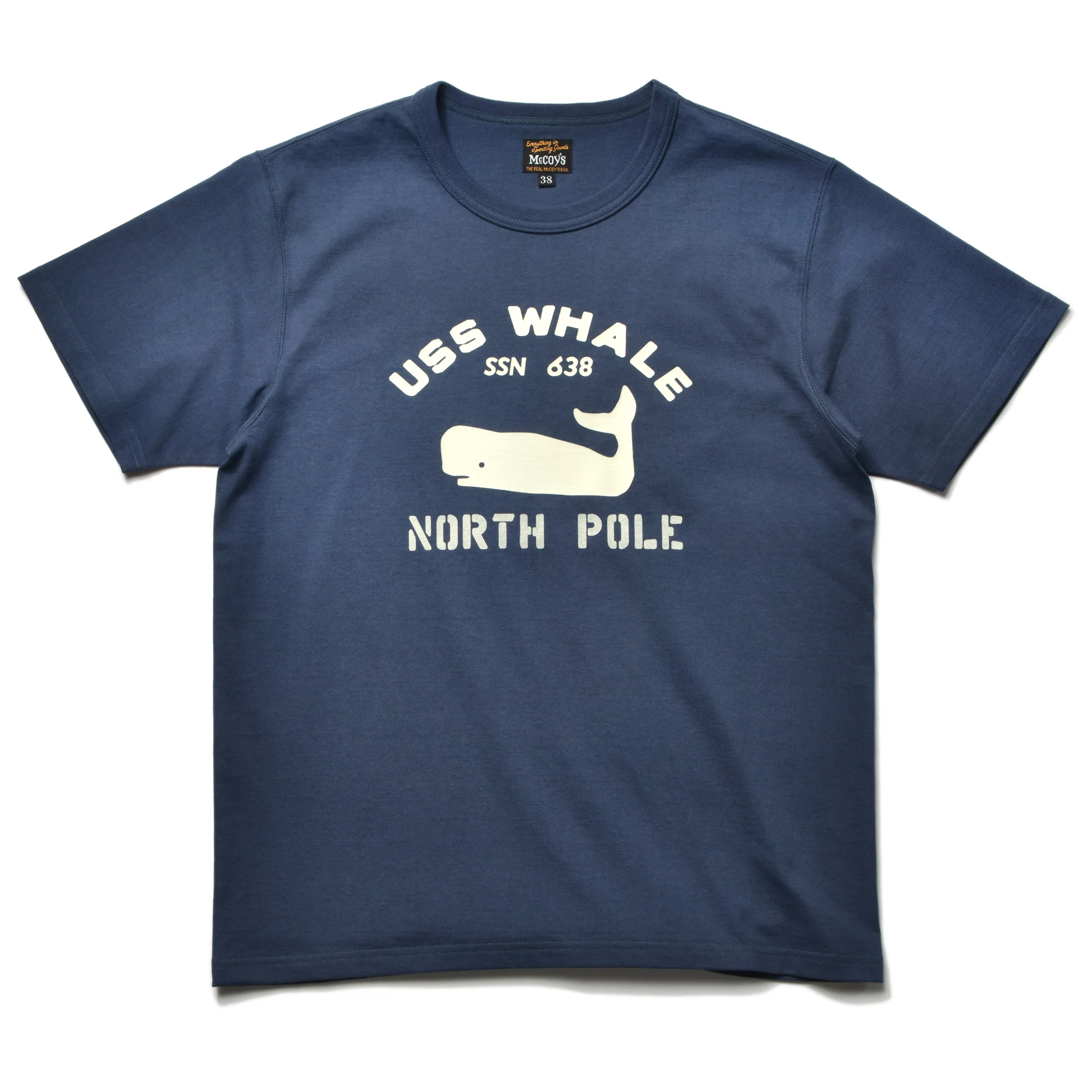 MILITARY TEE / USS WHALE - Image 2