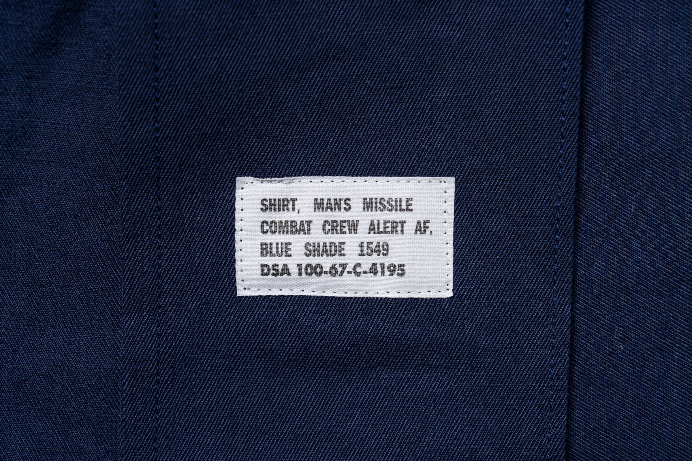 MISSILE COMBAT CREW SHIRT / STRATEGIC AIR COMMAND - Image 4