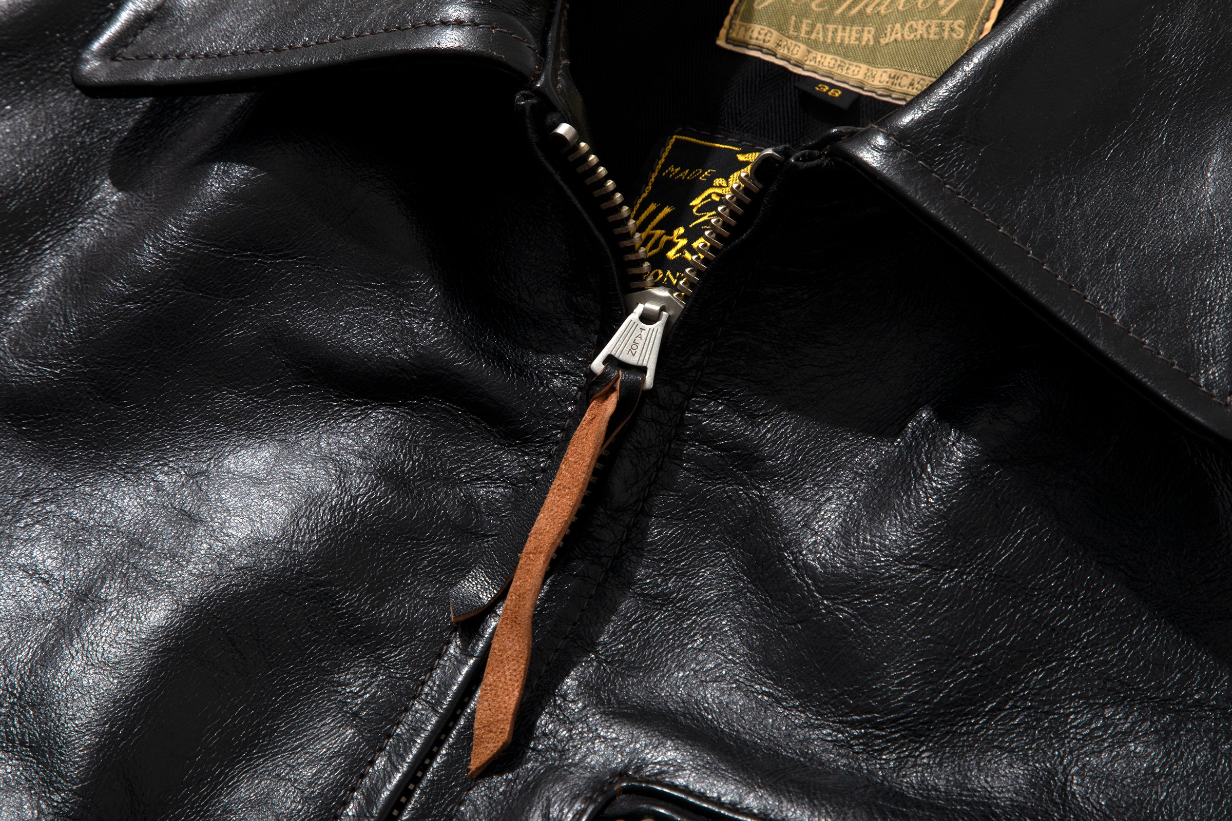 30s LEATHER SPORTS JACKET / NELSON - Image 3