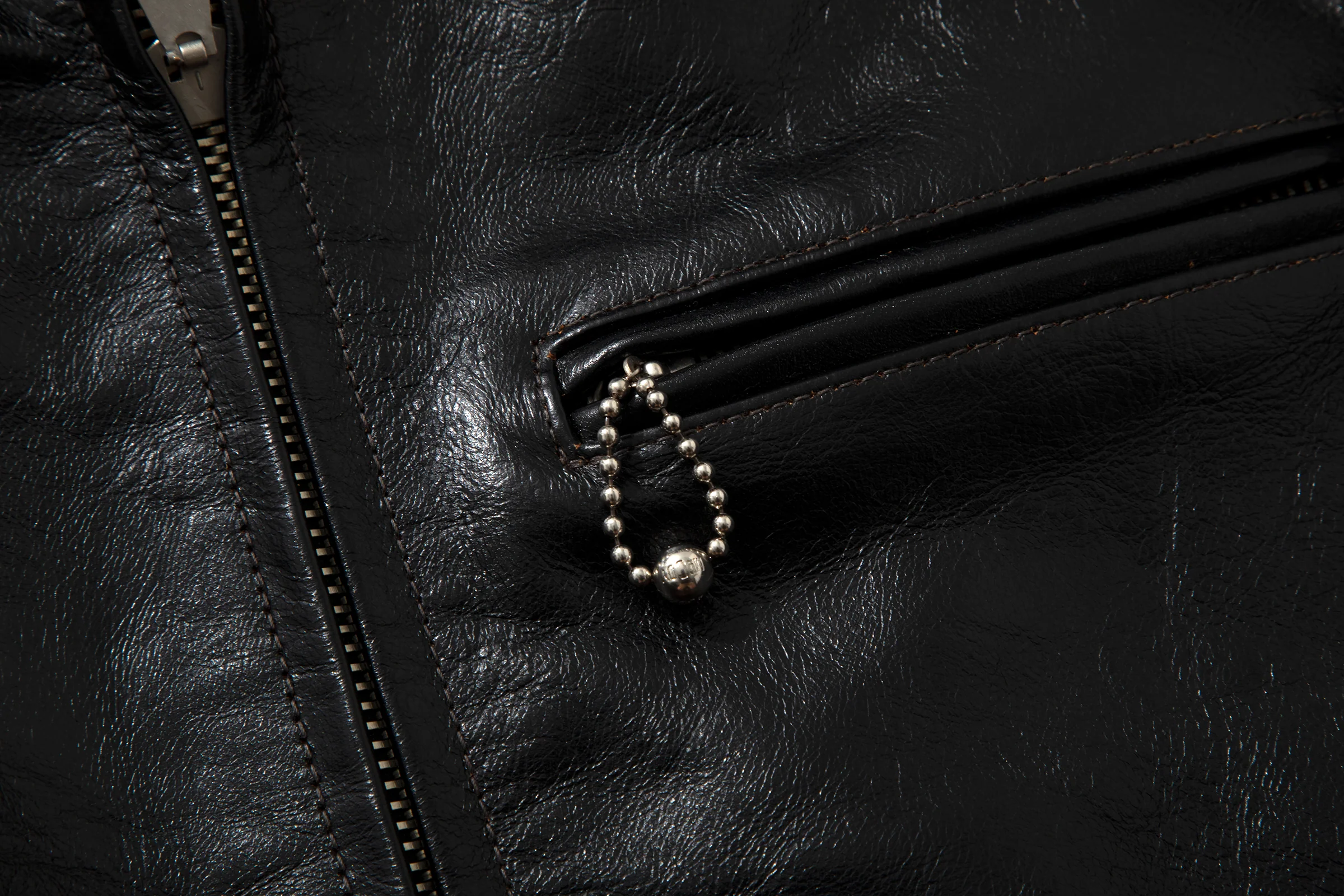 30s LEATHER SPORTS JACKET / NELSON - Image 6