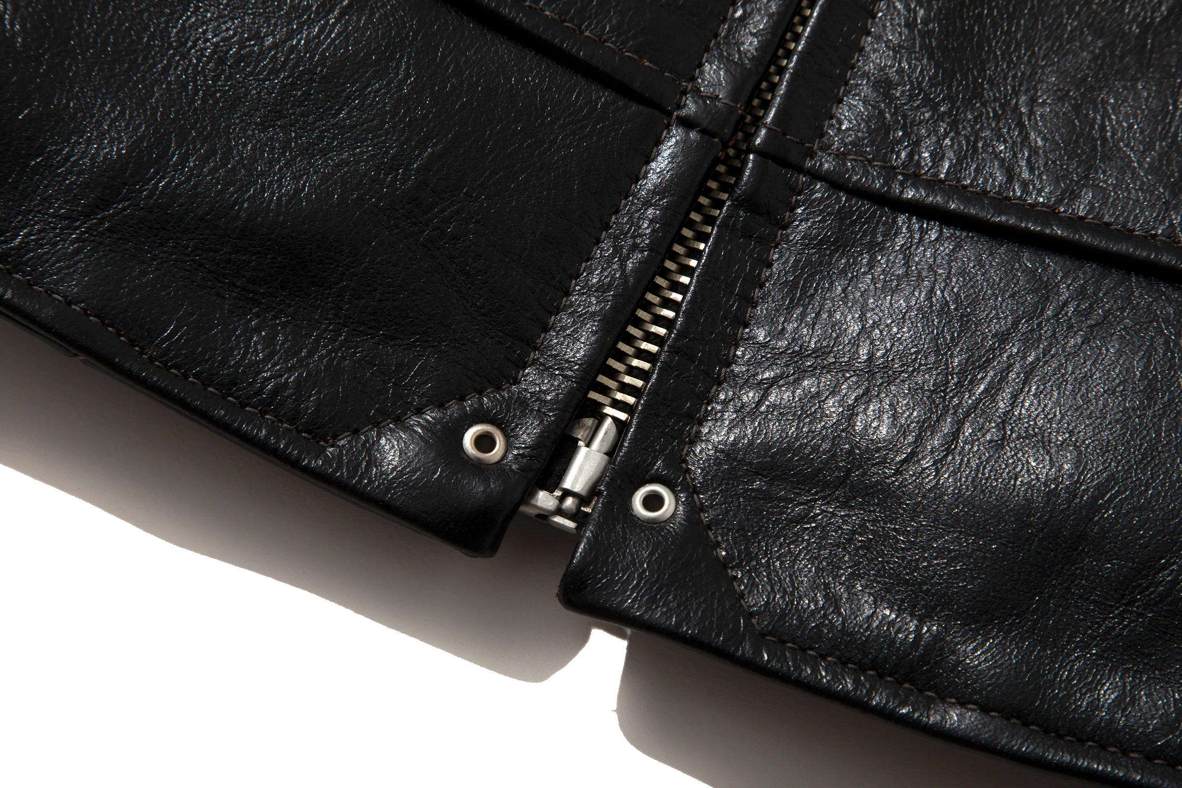30s LEATHER SPORTS JACKET / NELSON - Image 7