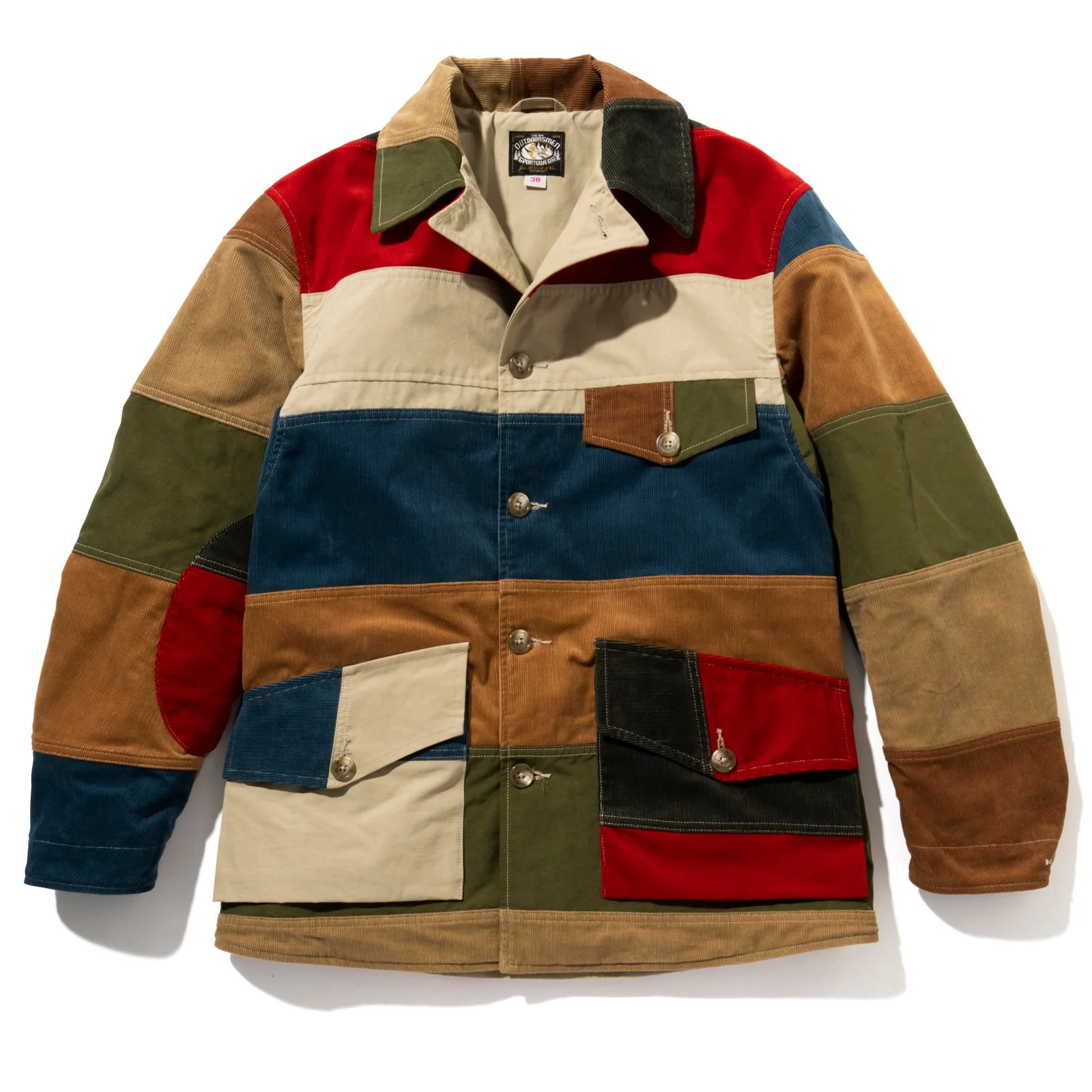 MULTICOLOR CORDUROY HUNTING COAT - Image 2