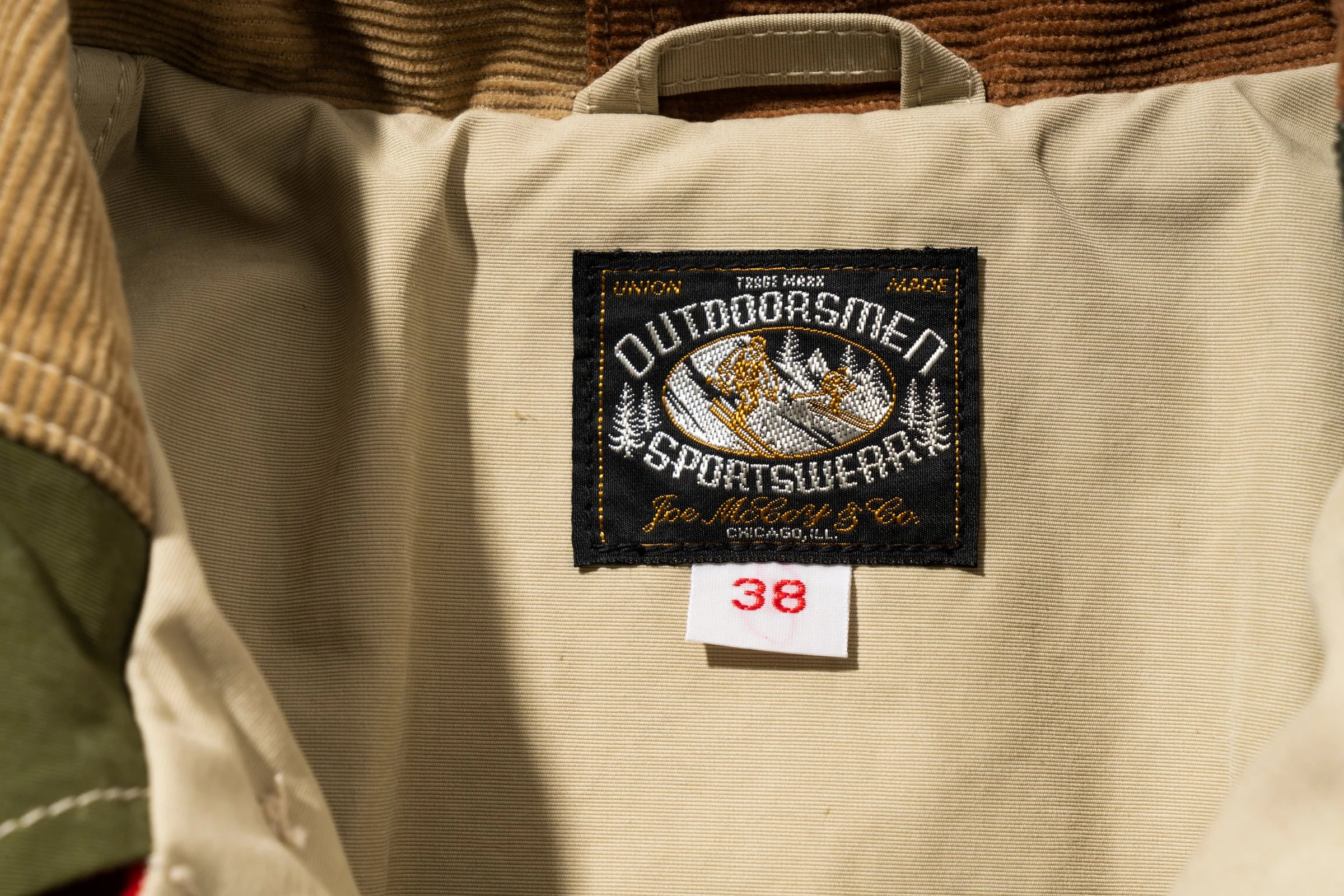 MULTICOLOR CORDUROY HUNTING COAT - Image 3