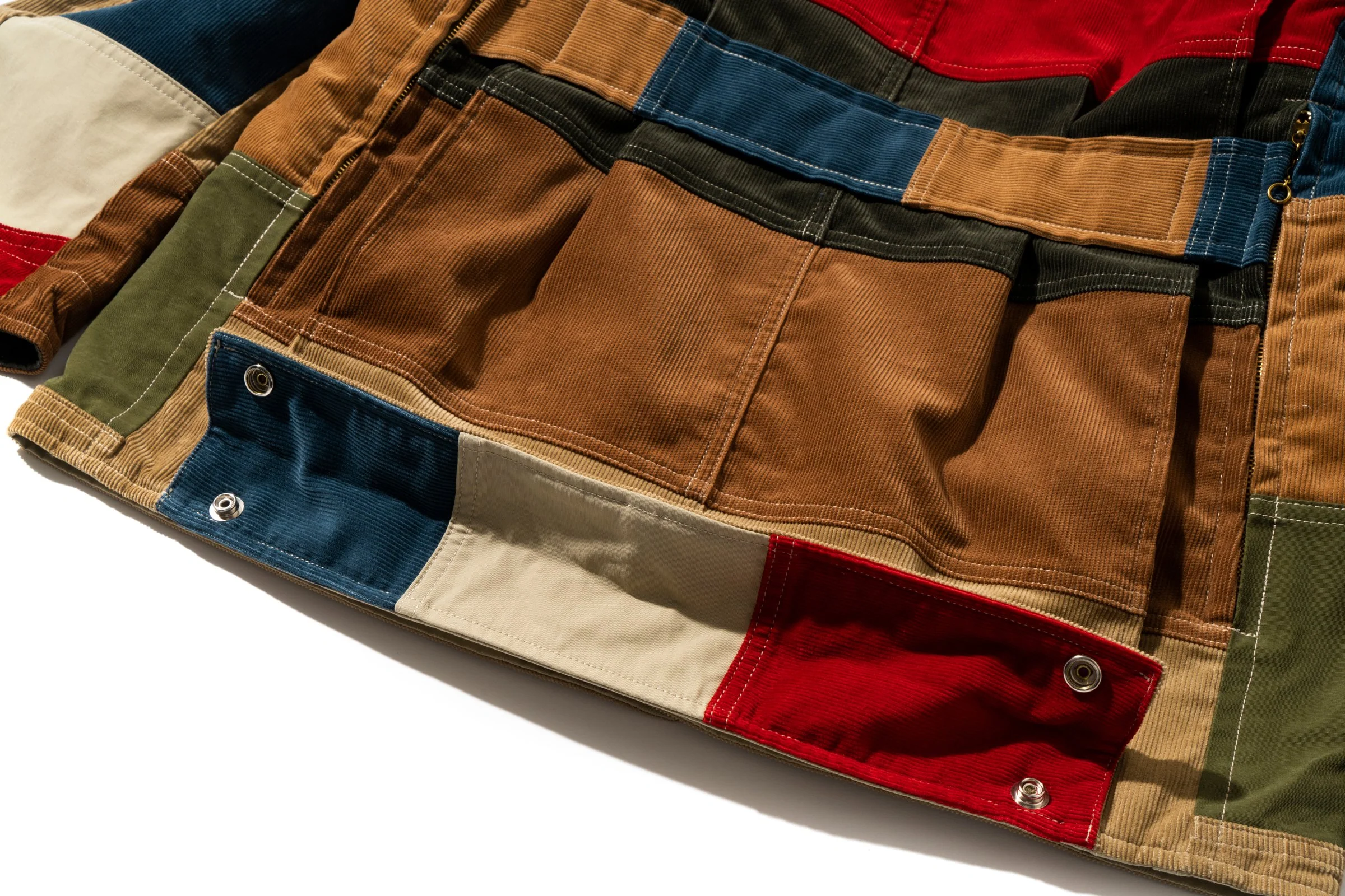 MULTICOLOR CORDUROY HUNTING COAT - Image 6