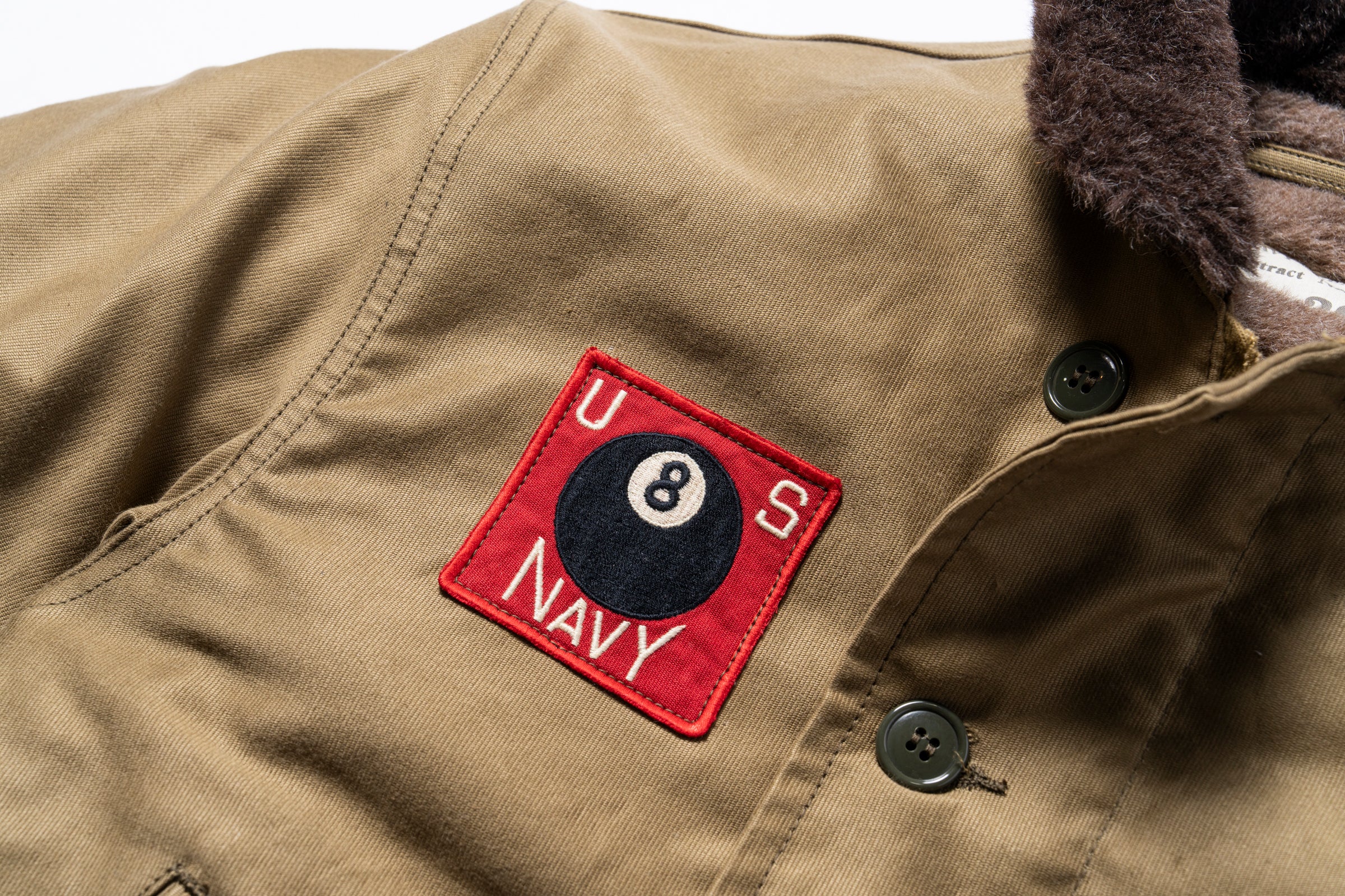 N-1 DECK JACKET (KHAKI) / 8TH BEACH BN. - Image 6